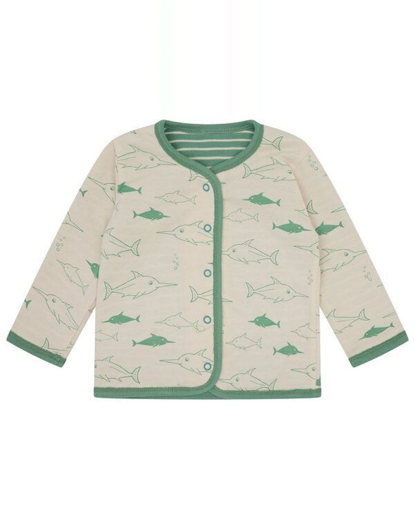 loud + proud Babys & Kinder Wendejacke, GOTS-zertifiziert – Ansicht 2