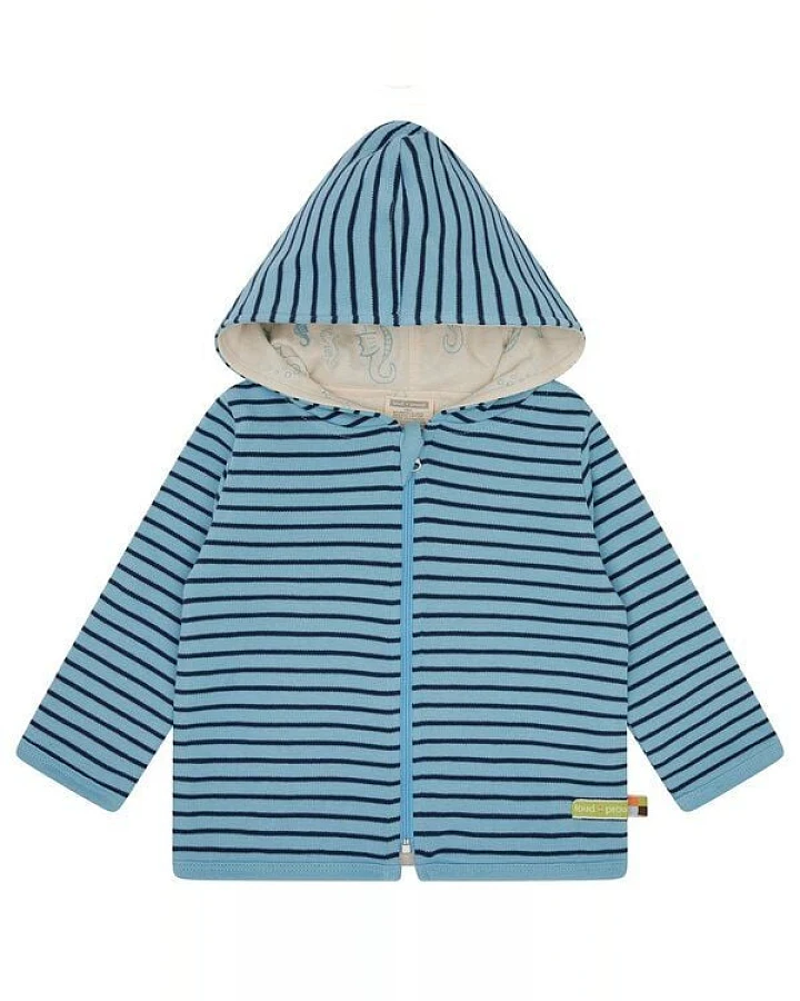 loud + proud Babys & Kinder Wendejacke mit Kapuze, GOTS-zertifiziert