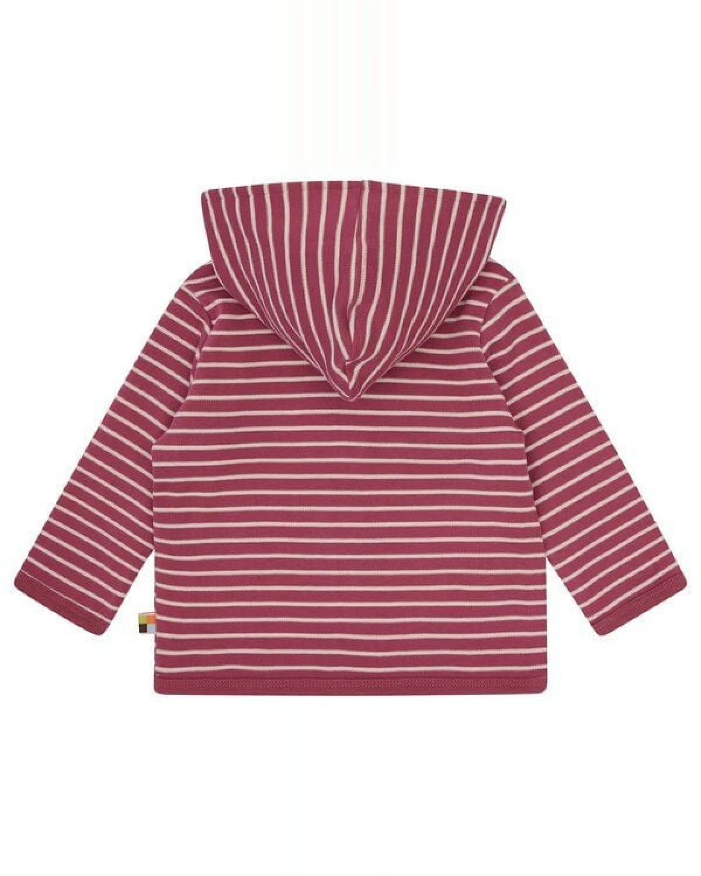 loud + proud Babys & Kinder Wendejacke mit Kapuze, GOTS-zertifiziert – Ansicht 3