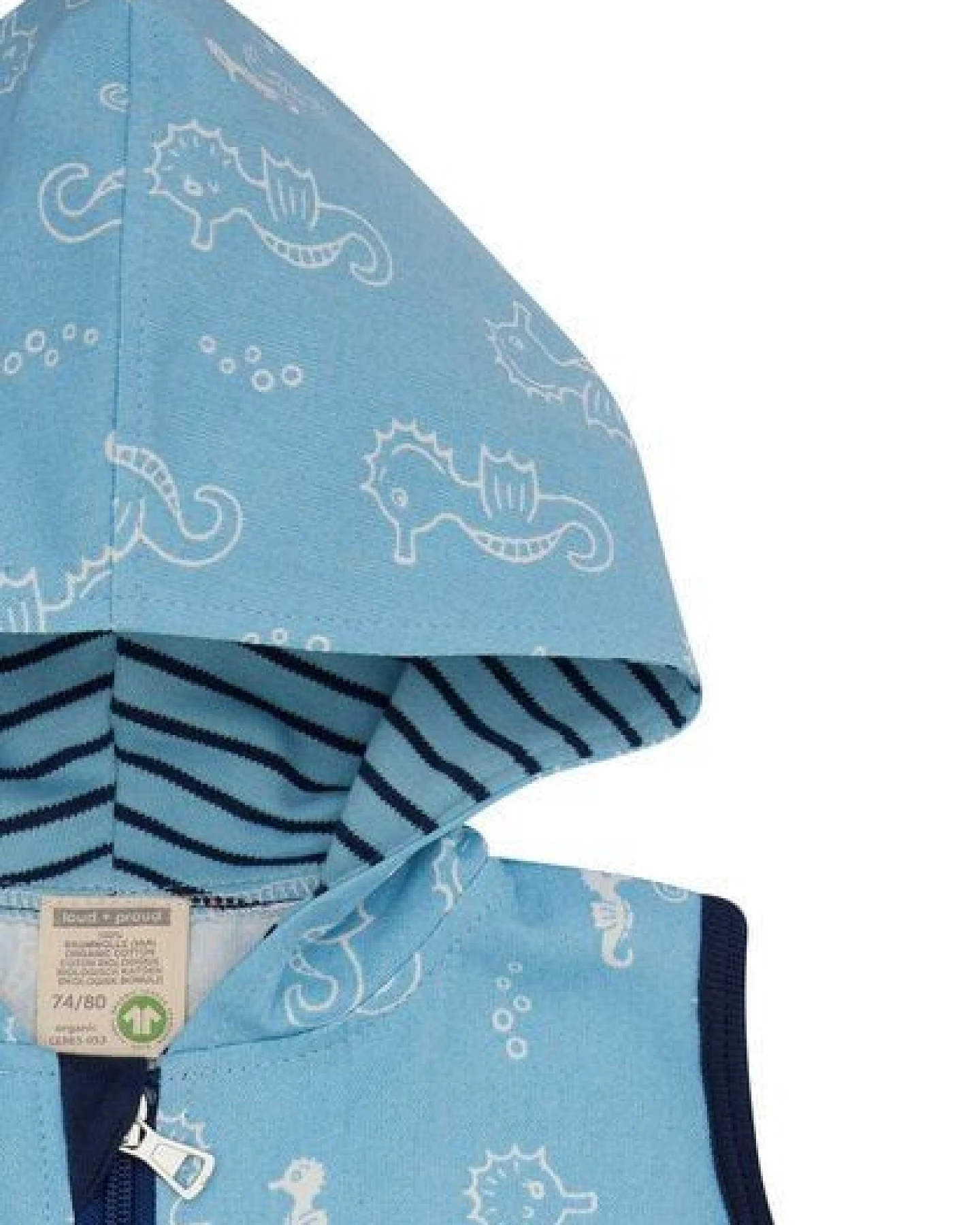 loud + proud Babys & Kinder Outdoorweste, GOTS-zertifiziert – Ansicht 4