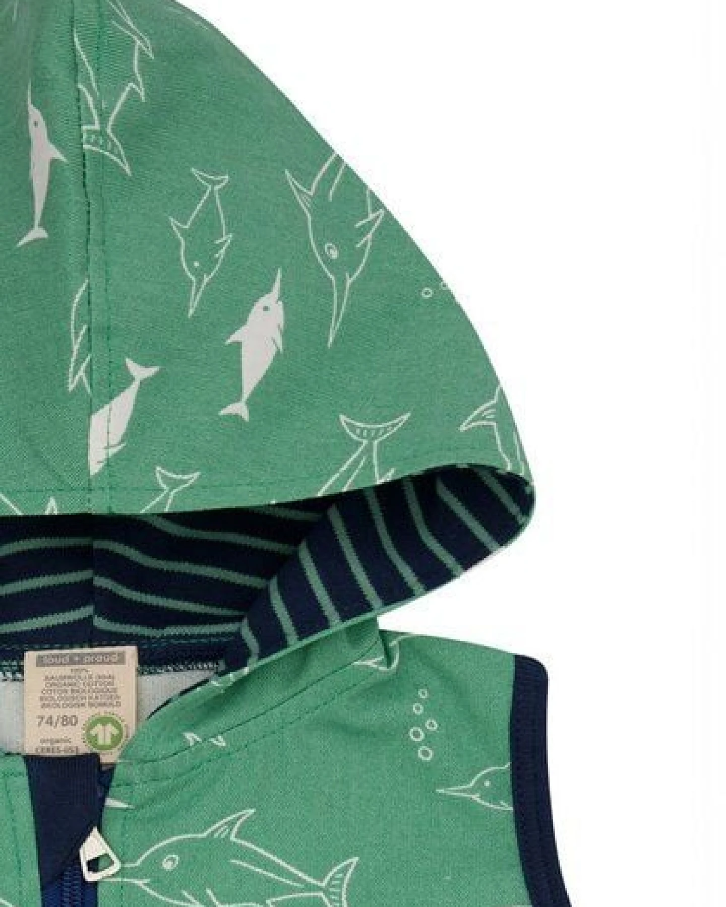 loud + proud Babys & Kinder Outdoorweste, GOTS-zertifiziert – Ansicht 4