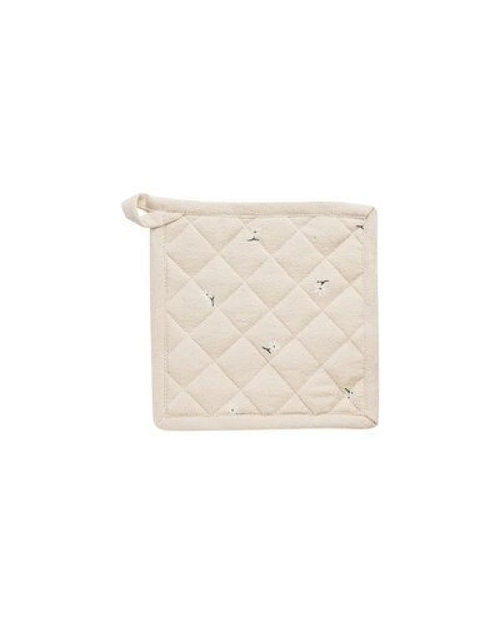 TRANQUILLO Topfhalter TRADITIONAL aus Biobaumwolle, GOTS-zertifiziert, 20 x 20 cm (TEX163)