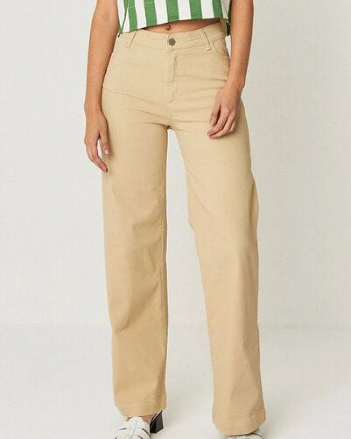 SKFK Ainhize Straight Leg Jeans - Sand