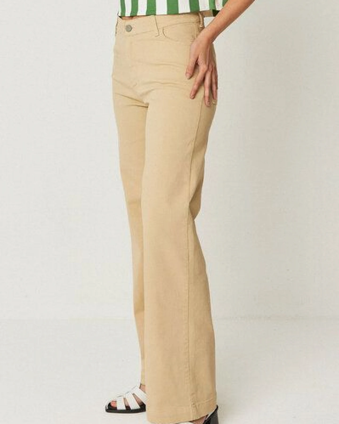 SKFK Ainhize Straight Leg Jeans - Sand – Ansicht 2