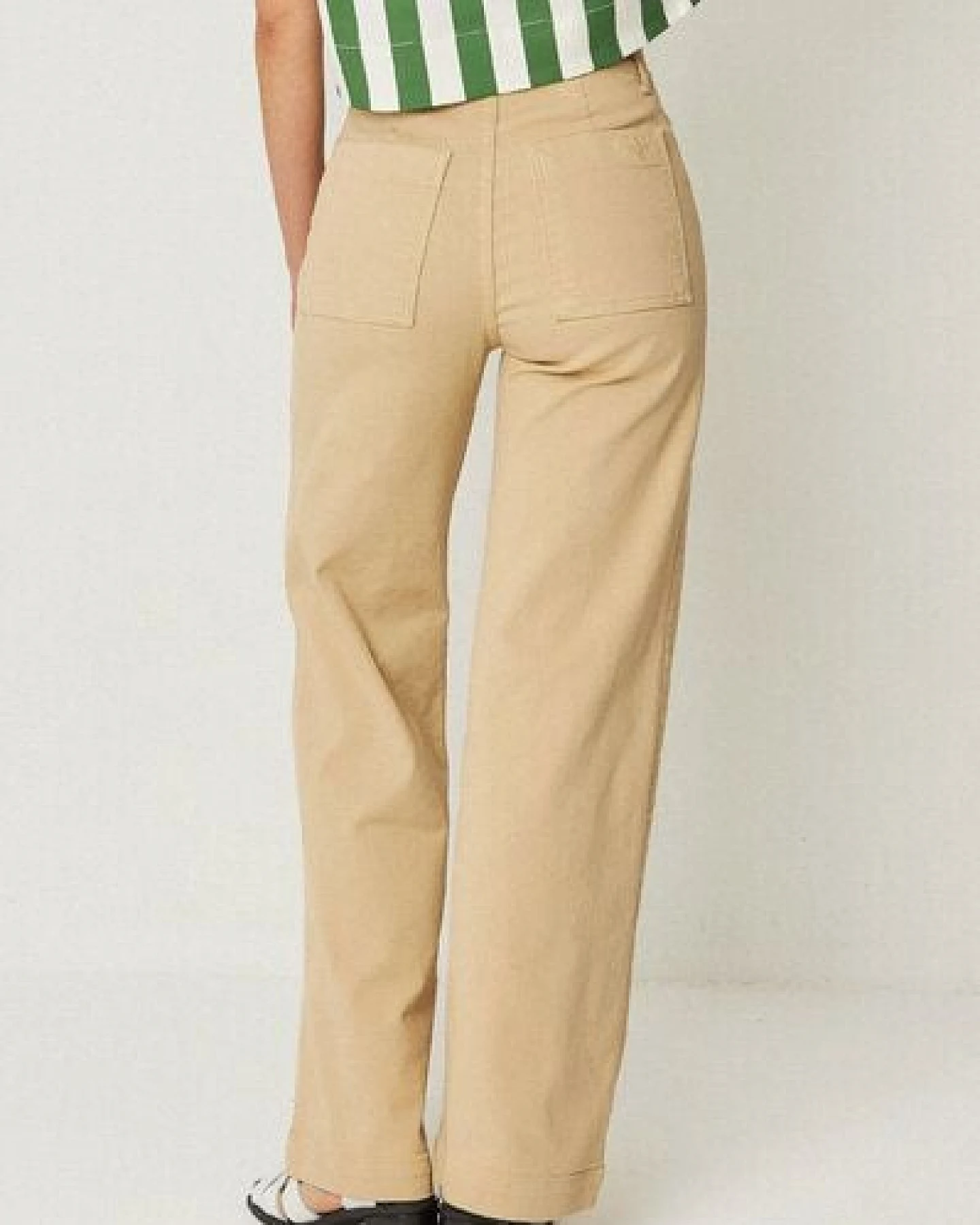 SKFK Ainhize Straight Leg Jeans - Sand – Ansicht 3