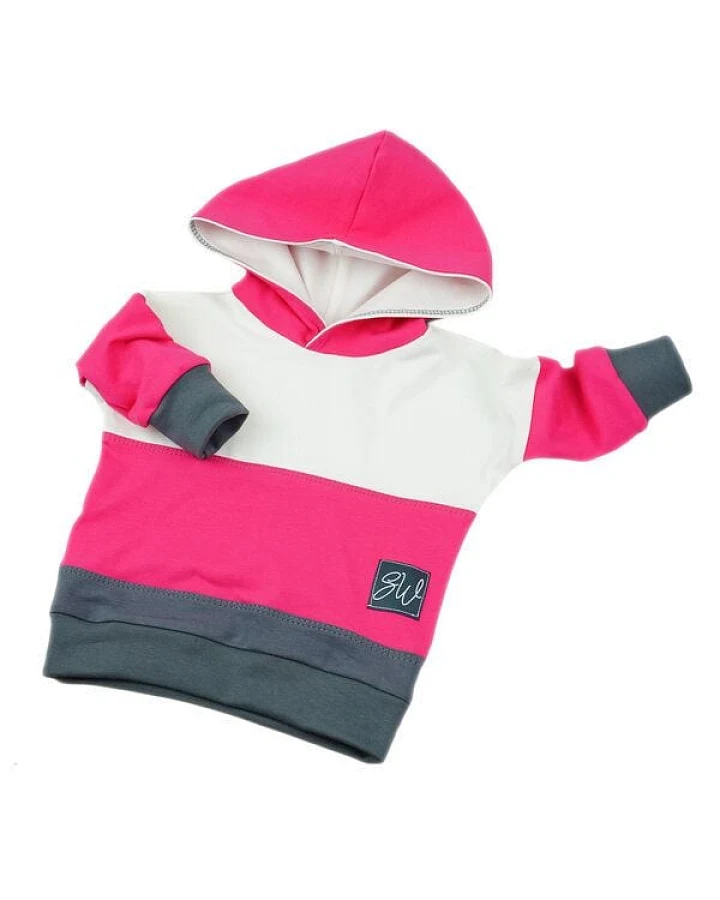 Sternchenwolke BIO Hoodie "Pink"