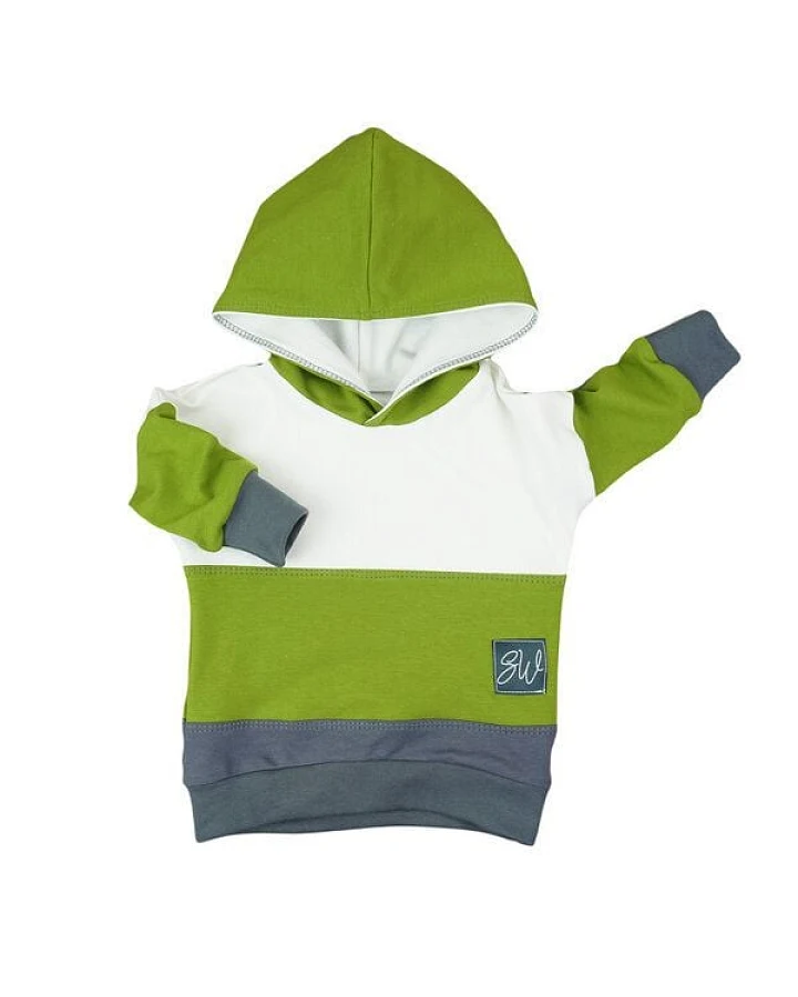 Sternchenwolke BIO Hoodie "Avocado"