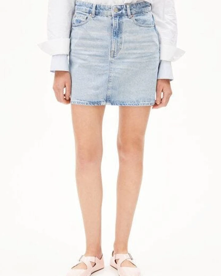 ARMEDANGELS AACUMERI Damen Jeansrock aus recycelter Baumwolle