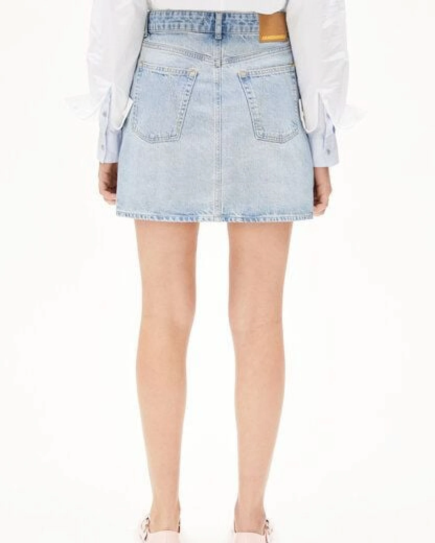 ARMEDANGELS AACUMERI Damen Jeansrock aus recycelter Baumwolle – Ansicht 2