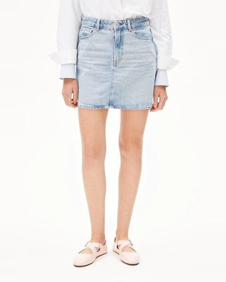 ARMEDANGELS AACUMERI Damen Jeansrock aus recycelter Baumwolle
