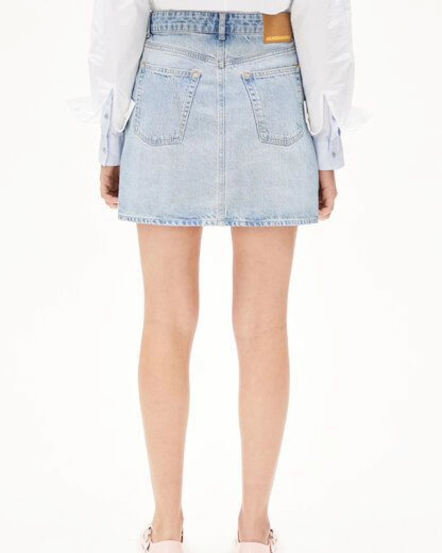 ARMEDANGELS AACUMERI Damen Jeansrock aus recycelter Baumwolle – Ansicht 2