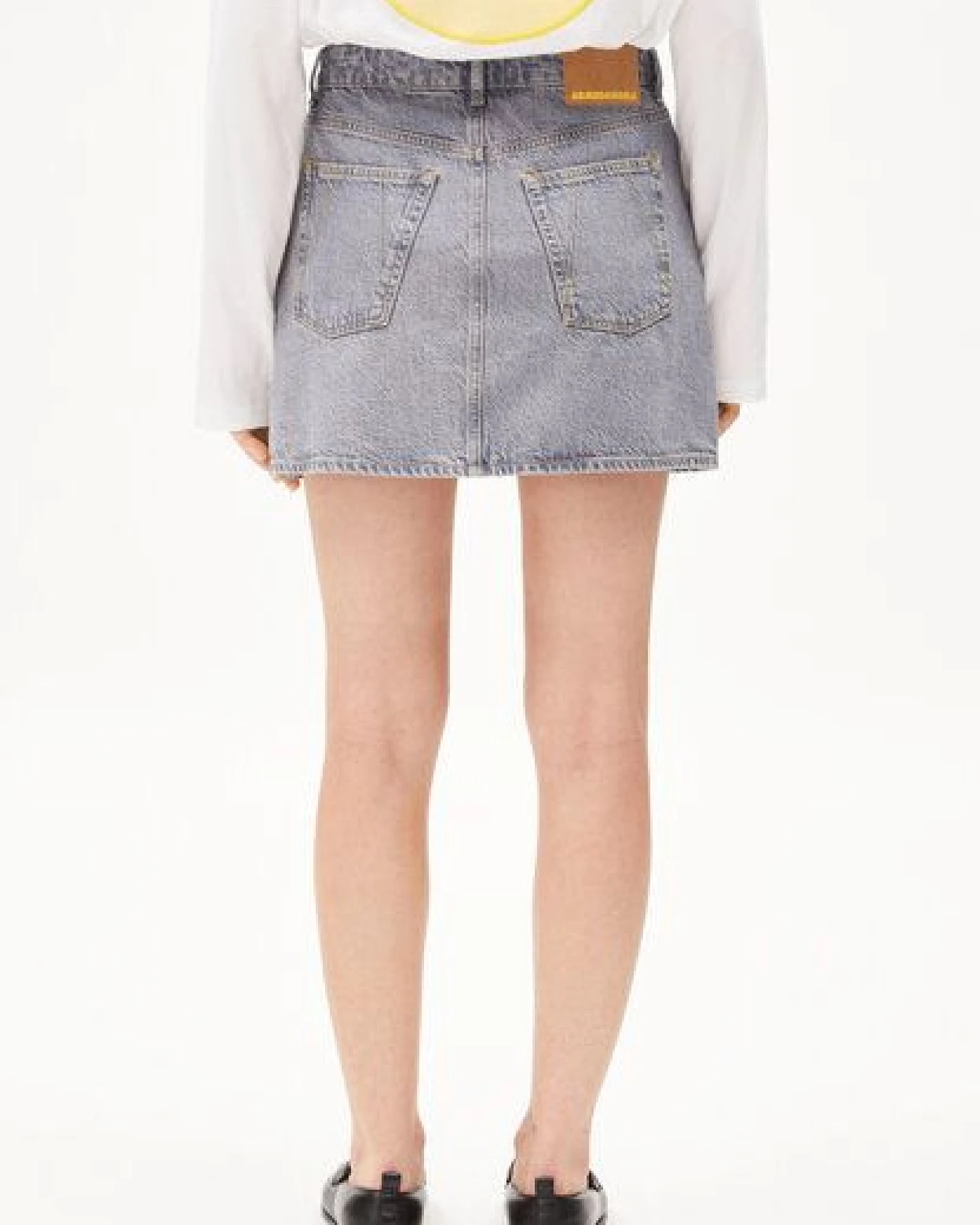 ARMEDANGELS AACUMERI Damen Jeansrock aus Bio-Baumwoll Mix – Ansicht 2