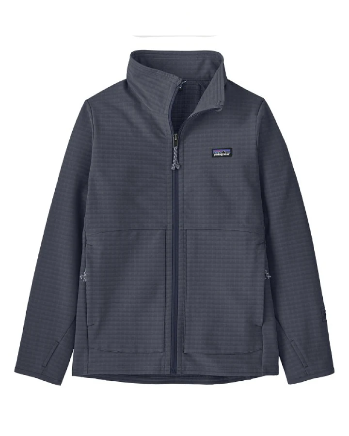Patagonia - Kid's R1 Techface Jacket - Softshelljacke Gr M blau