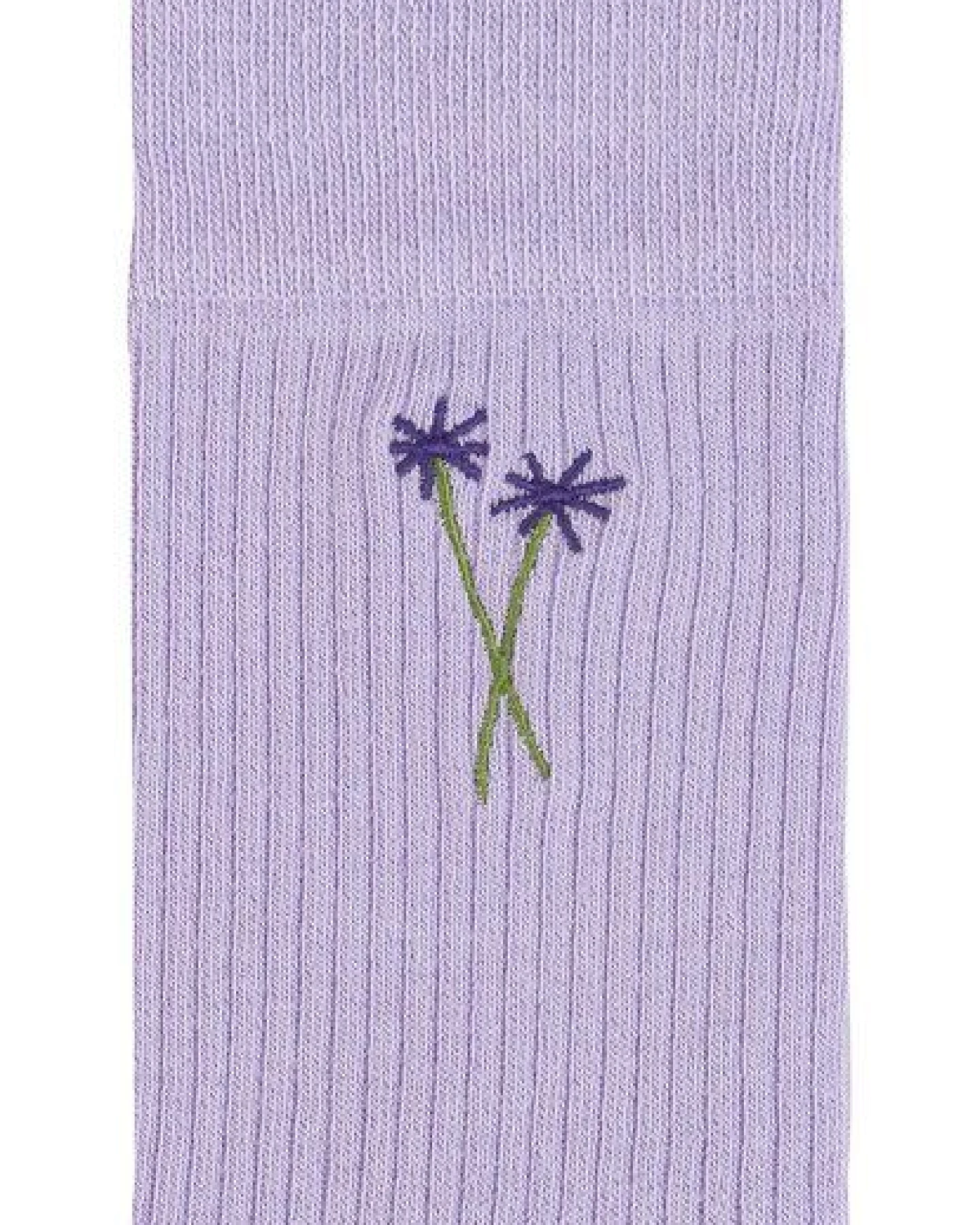 Gerippte Socken Stickerei 1er Pack – Ansicht 2