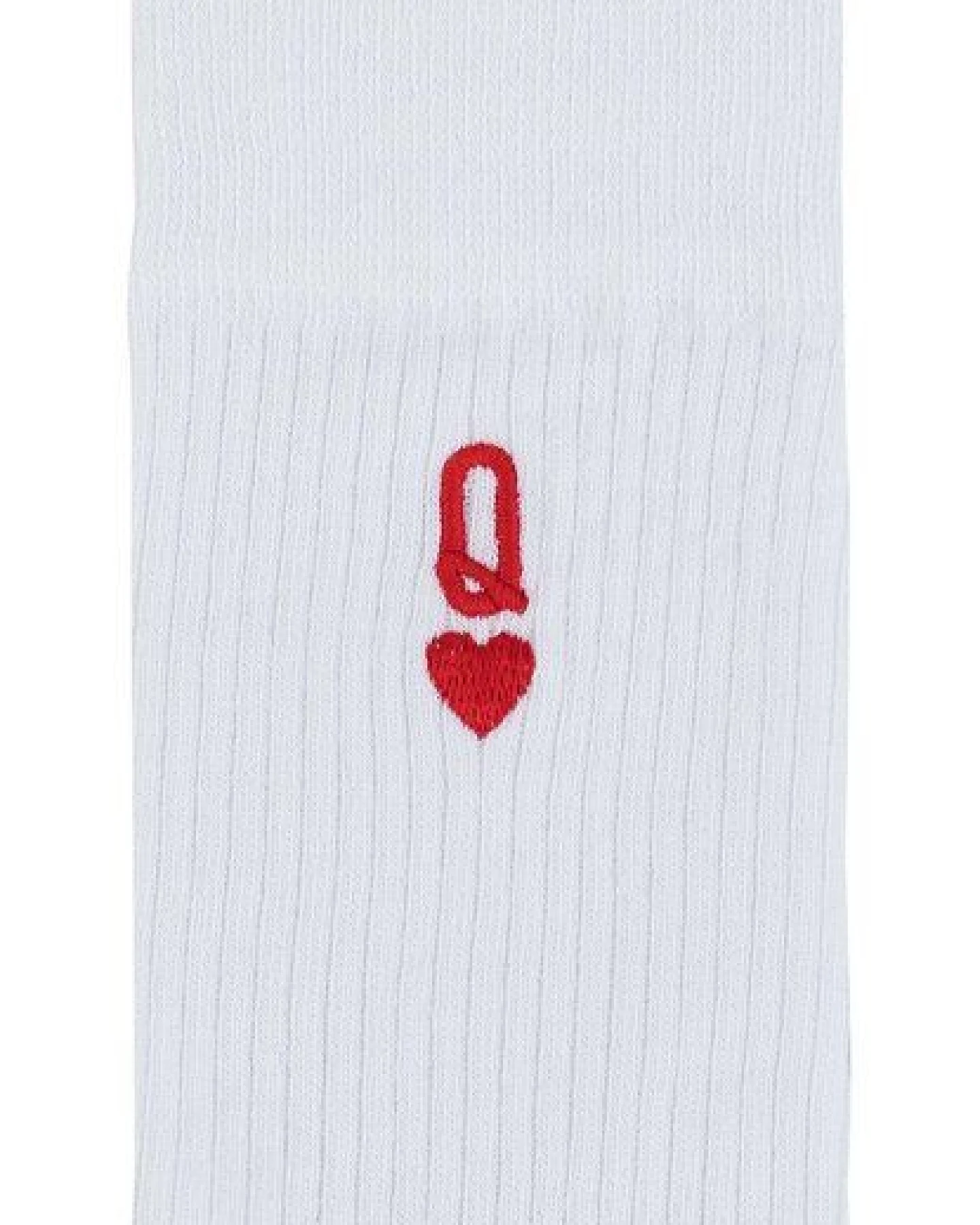 Gerippte Socken Stickerei 1er Pack – Ansicht 2