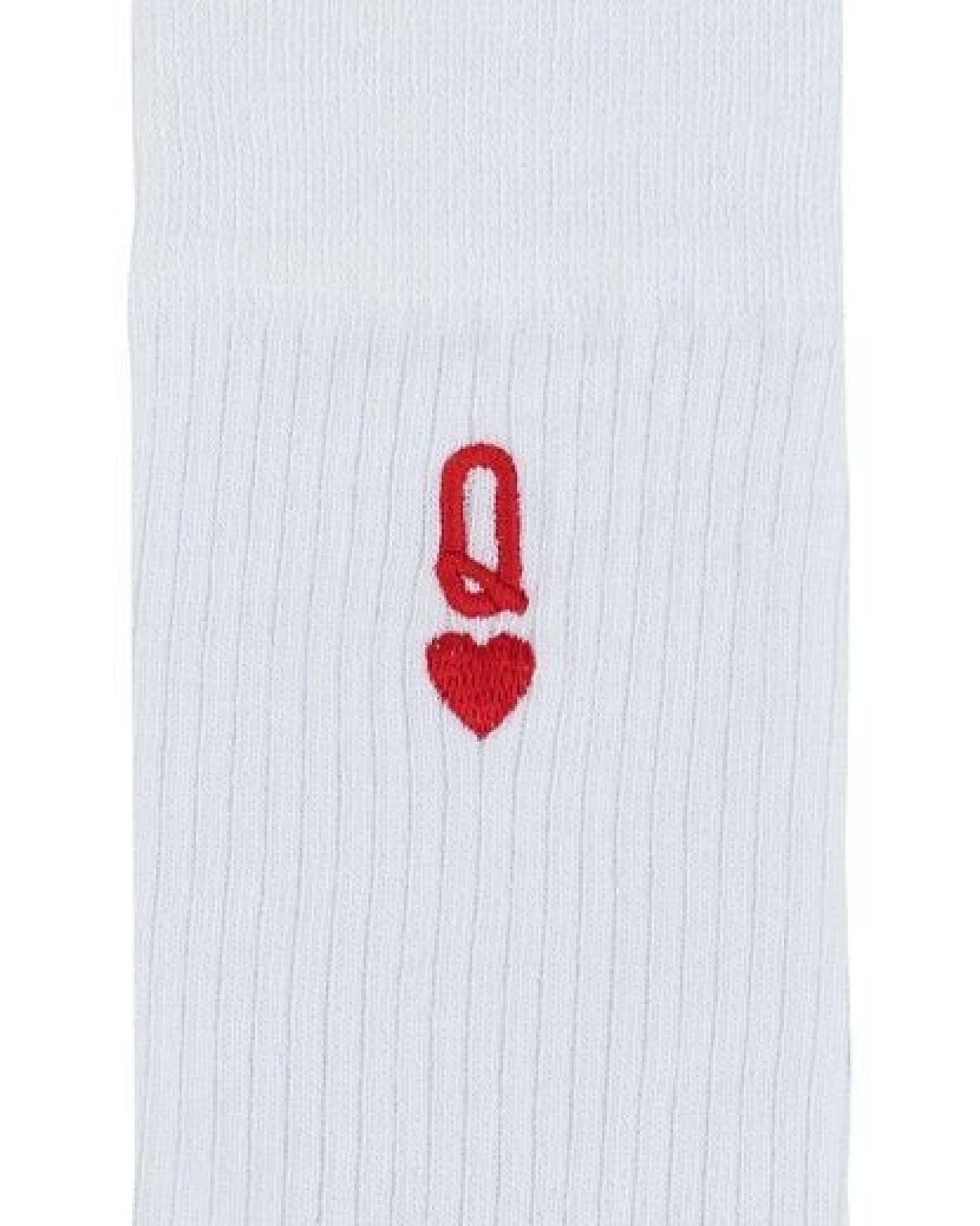 Gerippte Socken Stickerei 1er Pack – Ansicht 2