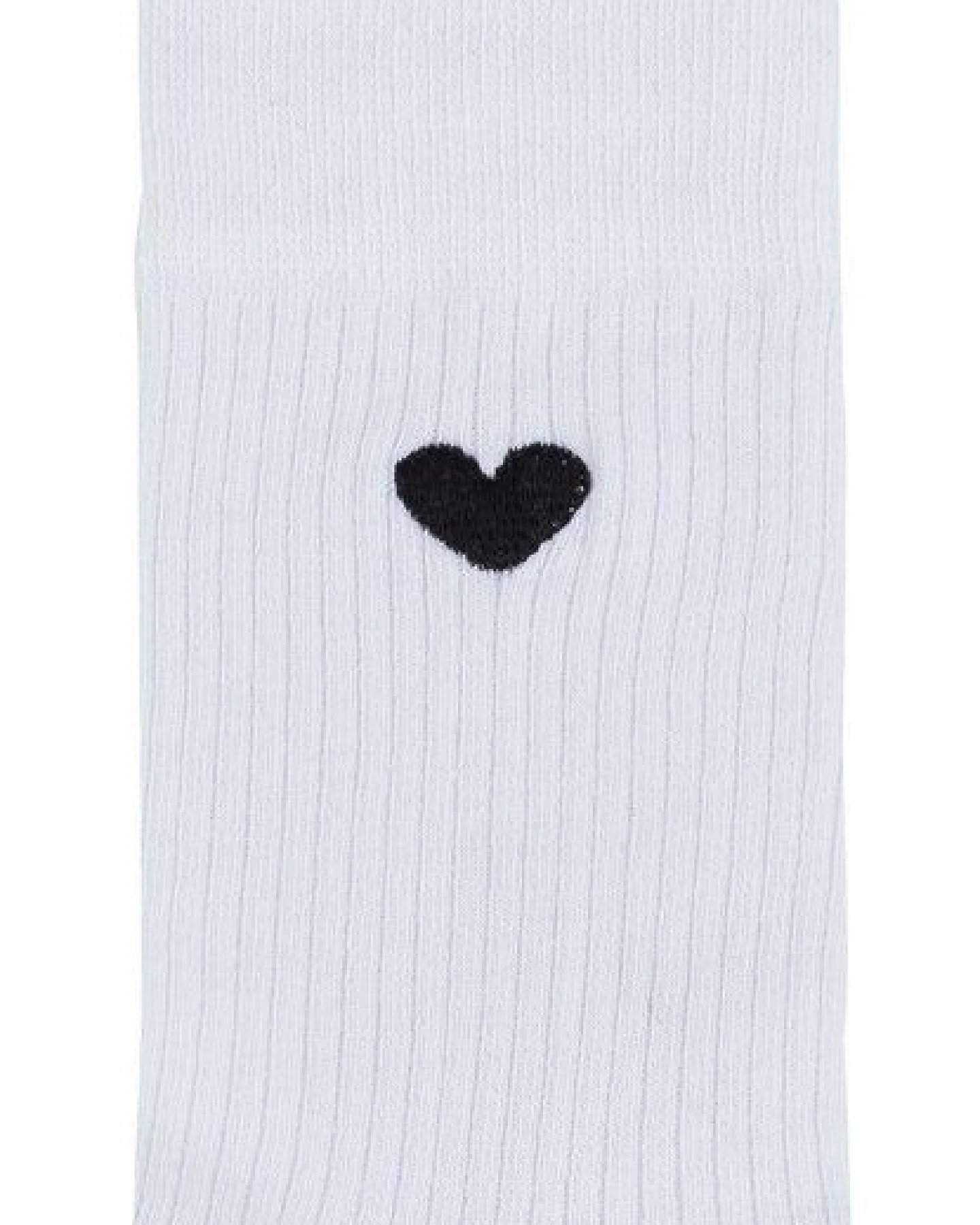 Gerippte Socken Stickerei 1er Pack – Ansicht 2