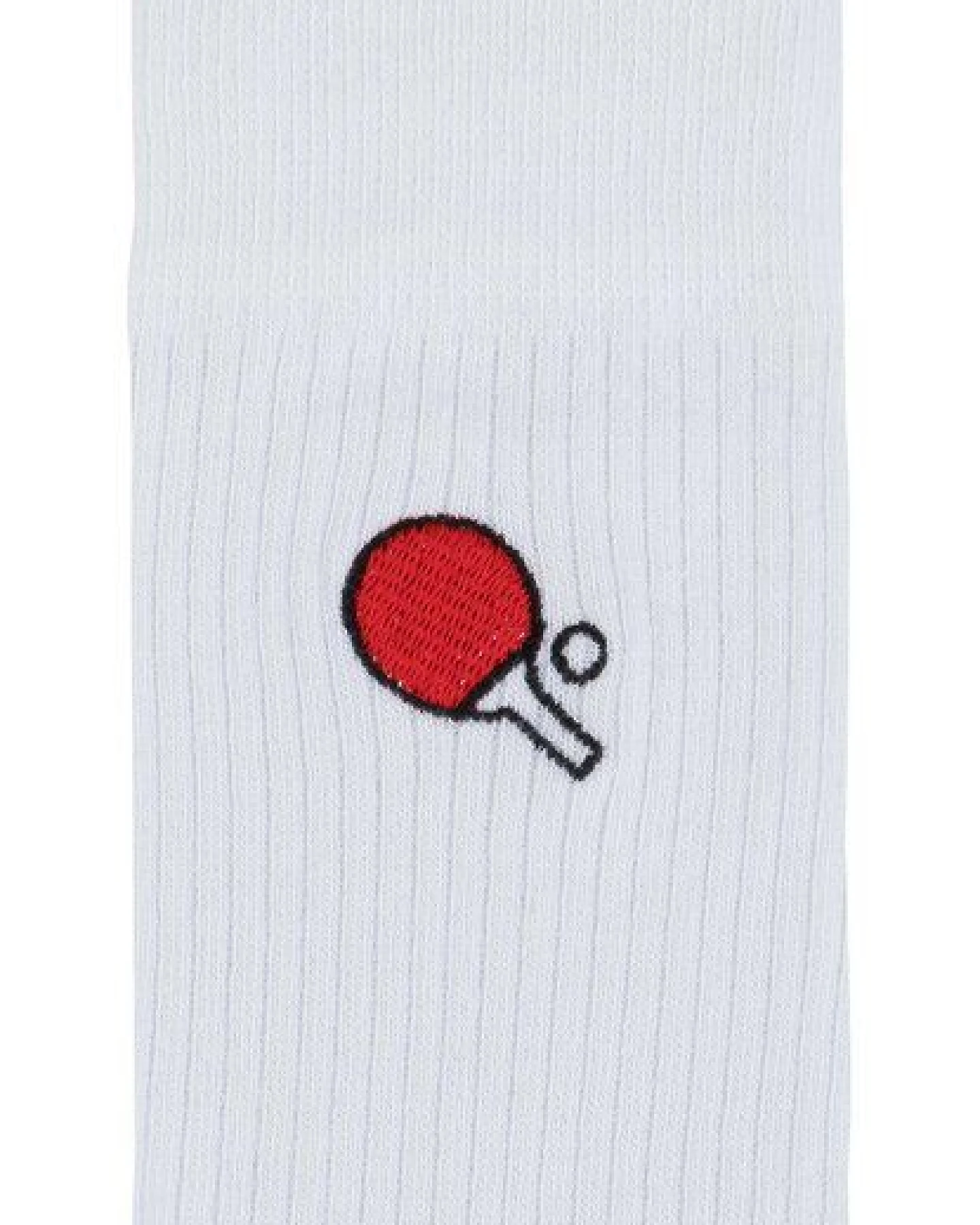 Gerippte Socken Stickerei 1er Pack – Ansicht 2