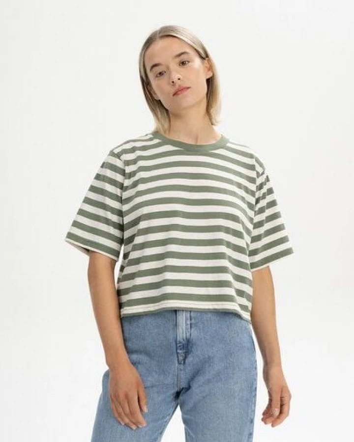 Cropped T-Shirt Style DESNA Stripes