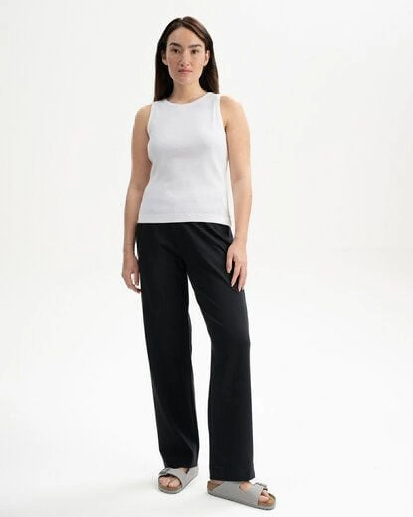 MELA Jersey Lounge Hose Style KIRANI aus 100% Bio-Baumwolle – Ansicht 4