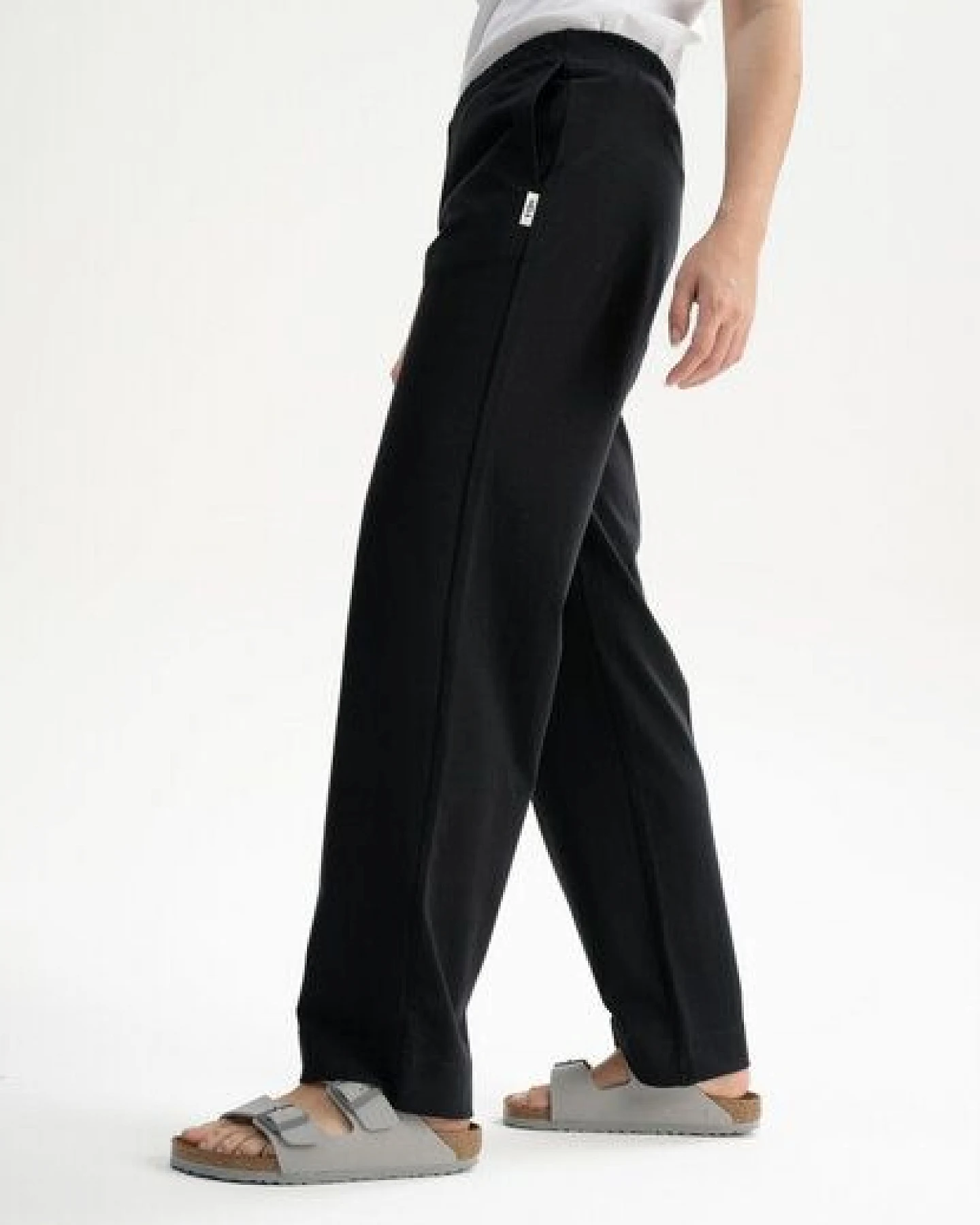 MELA Jersey Lounge Hose Style KIRANI aus 100% Bio-Baumwolle – Ansicht 2