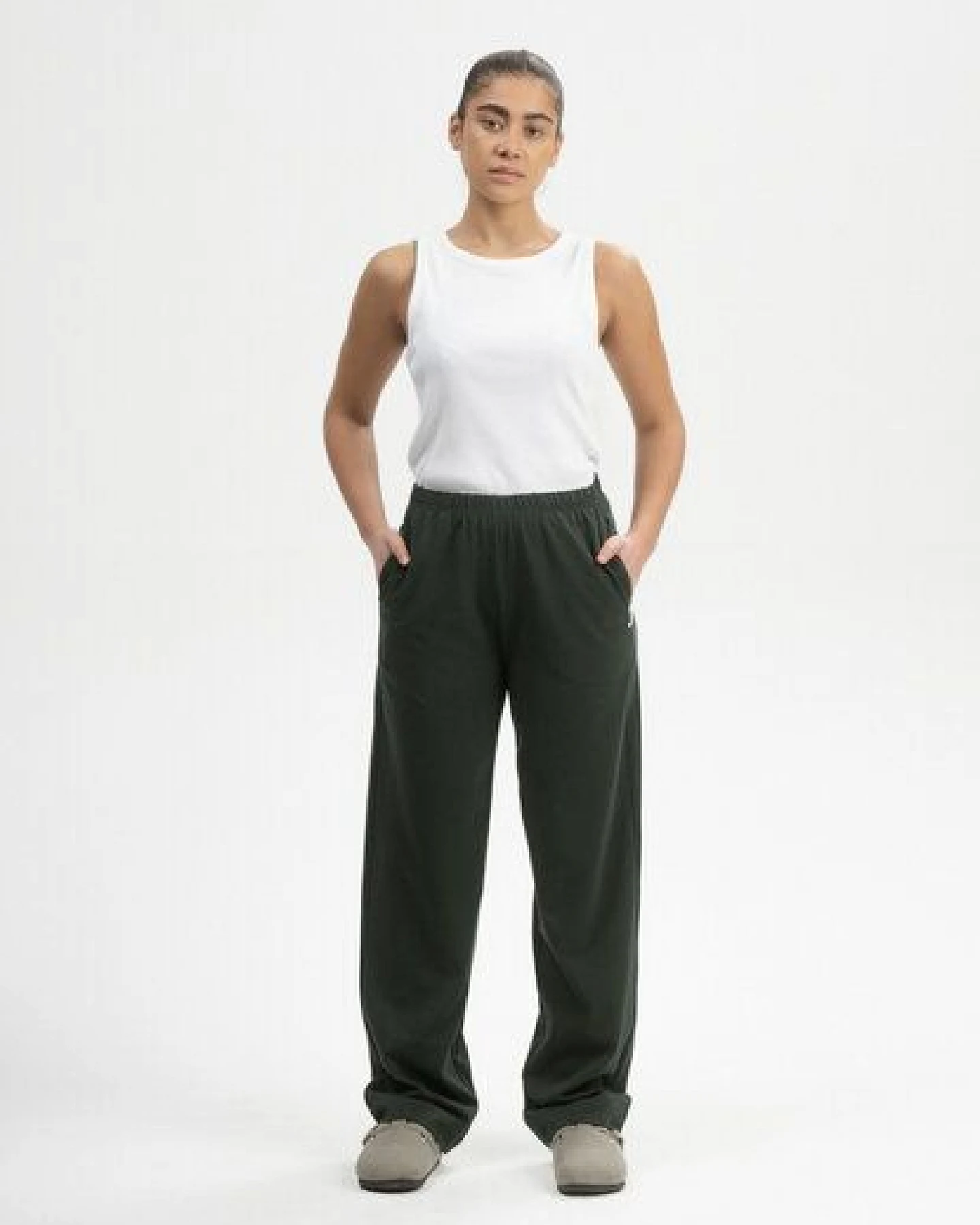 MELA Jersey Lounge Hose Style KIRANI aus 100% Bio-Baumwolle – Ansicht 3