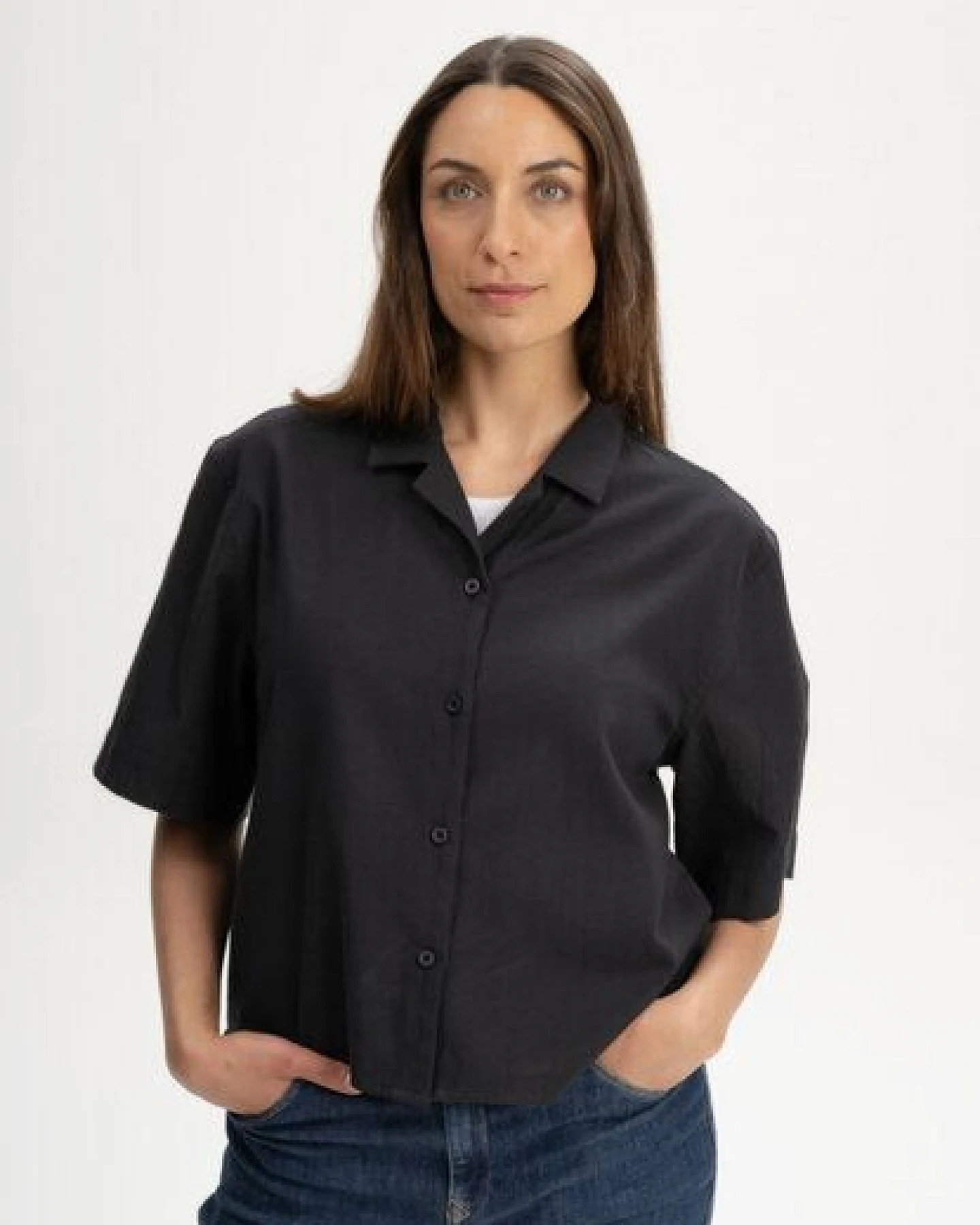 MELA Hemd kurzärmlig Style TAVLEEN – Ansicht 2