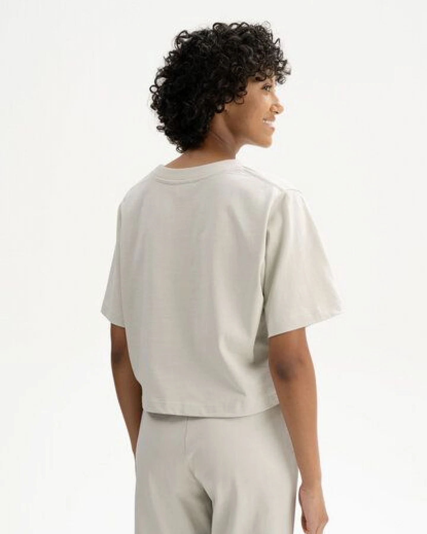 Cropped T-Shirt schwer Style JOSHNA – Ansicht 2