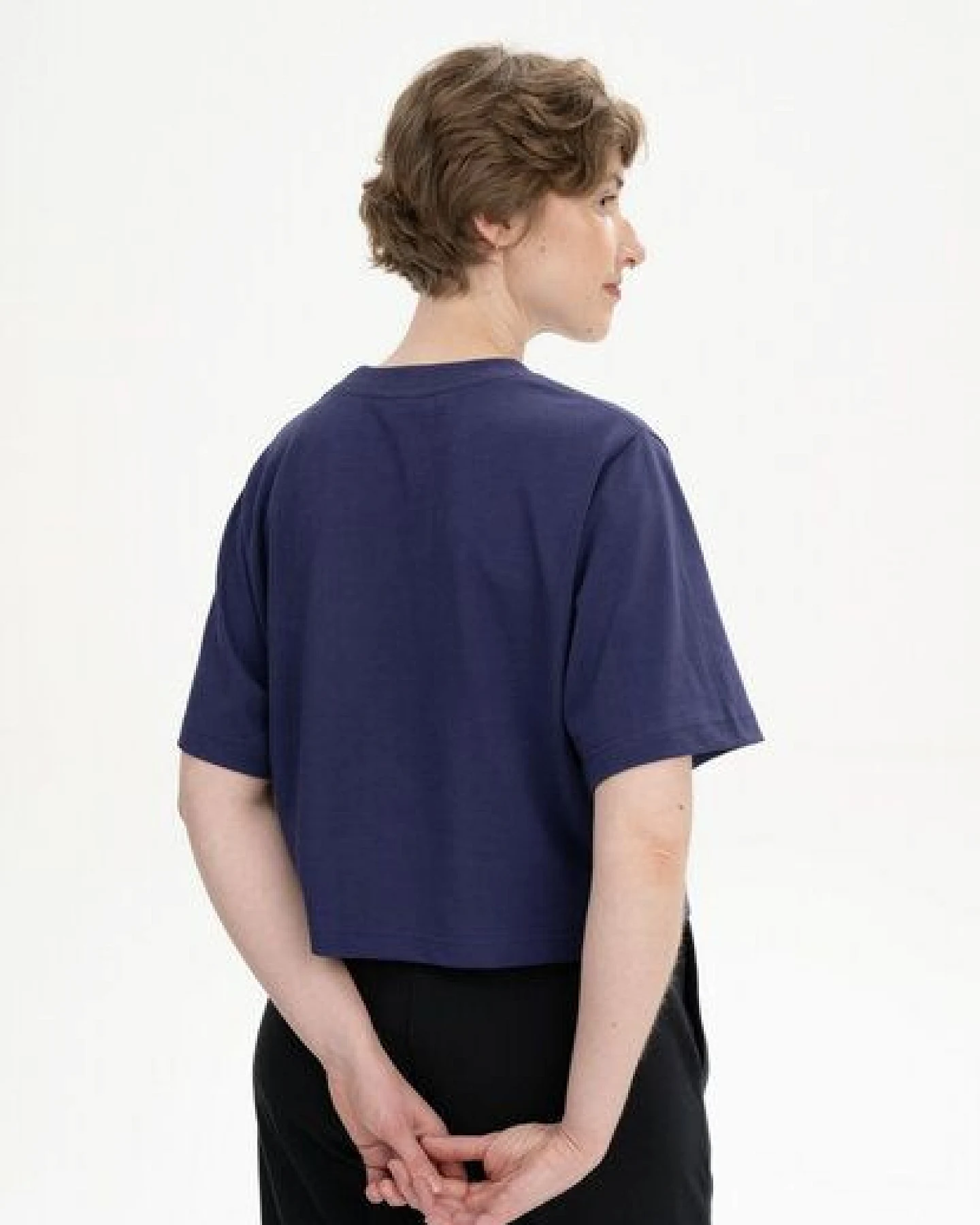 Cropped T-Shirt schwer Style JOSHNA – Ansicht 2