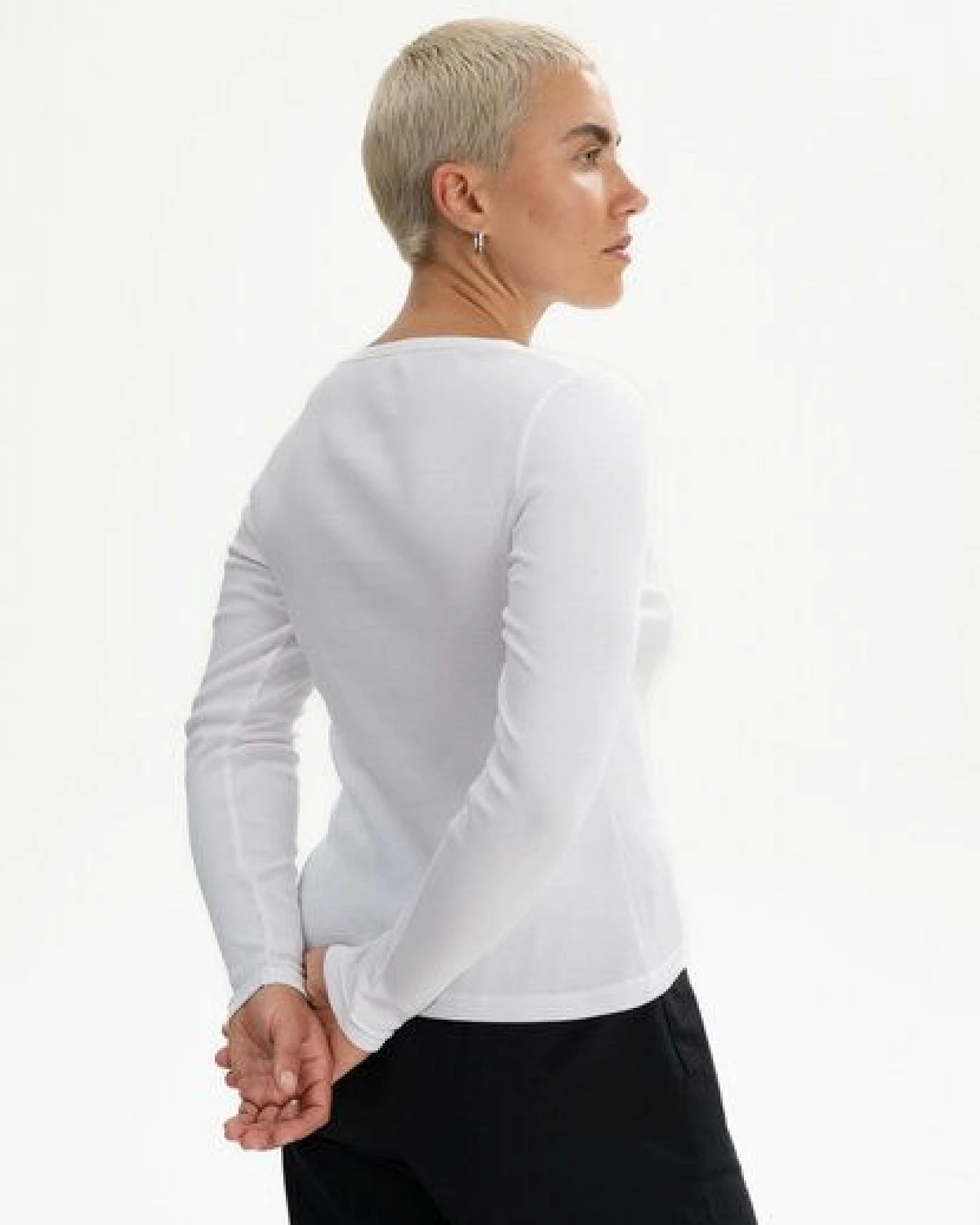 Ripp Langarmshirt Style MEHAR – Ansicht 2