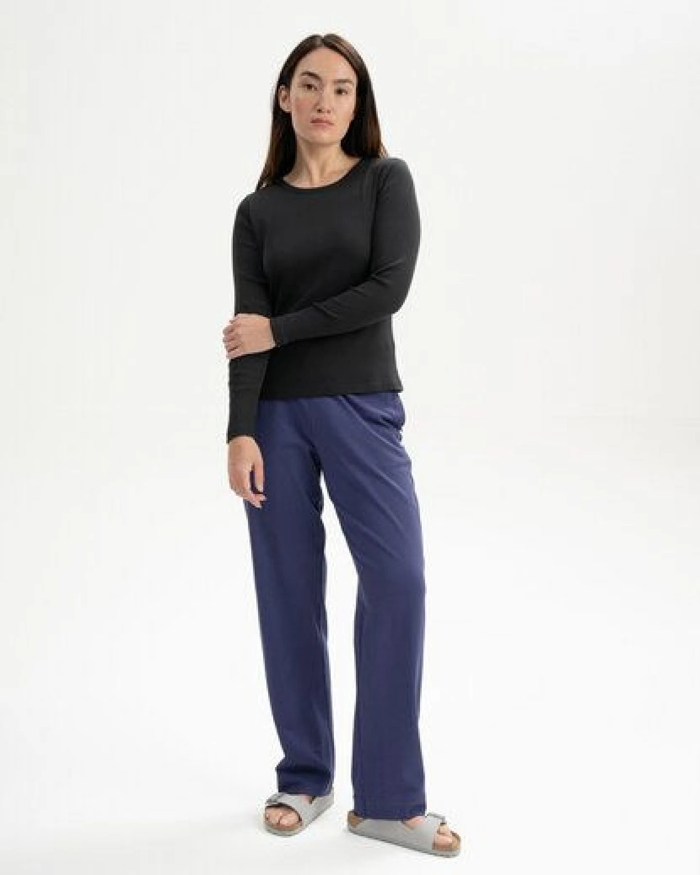 MELA Ripp Longsleeve Style MEHAR aus 100% Bio-Baumwolle – Ansicht 3