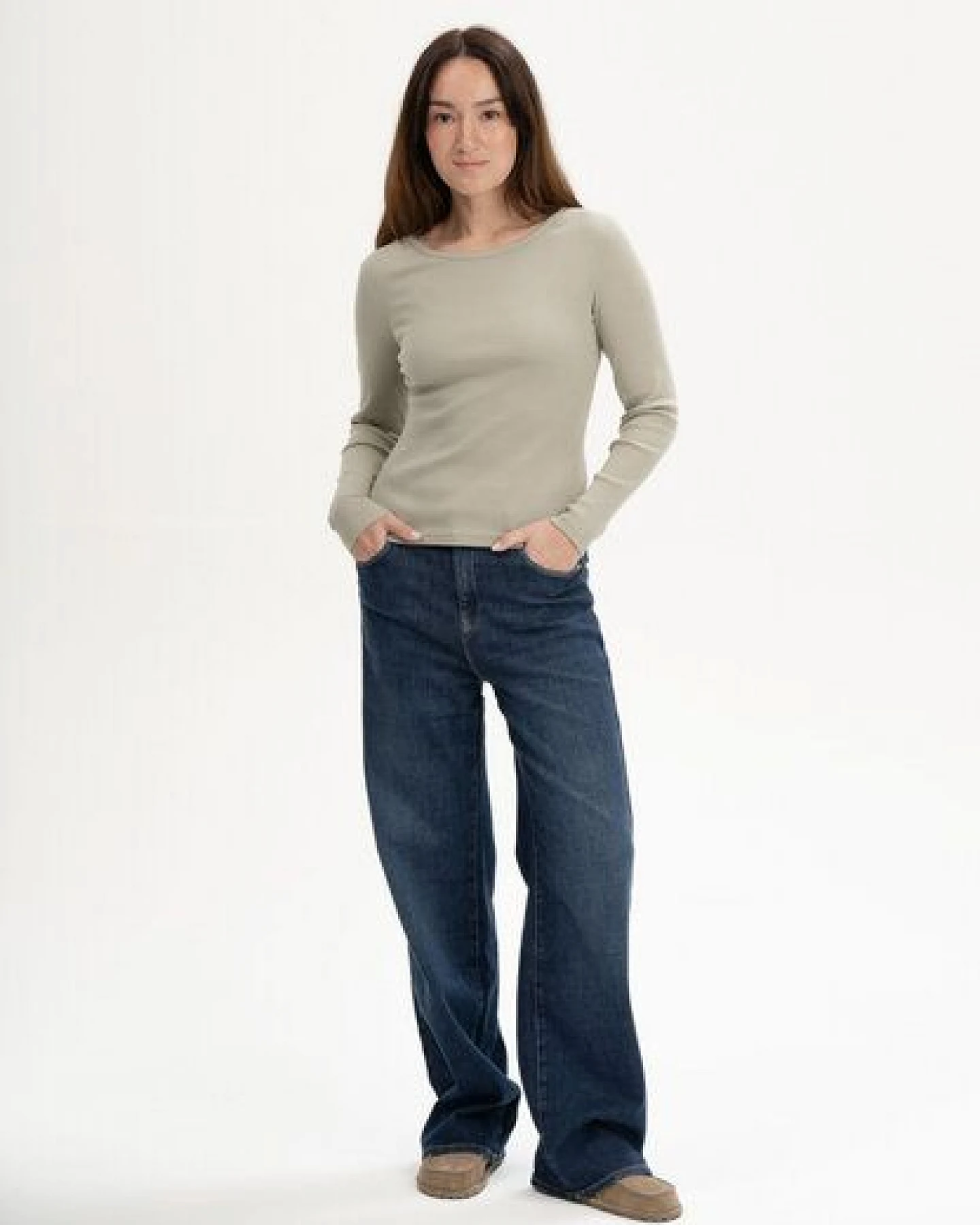 Ripp Langarmshirt Style MEHAR – Ansicht 3