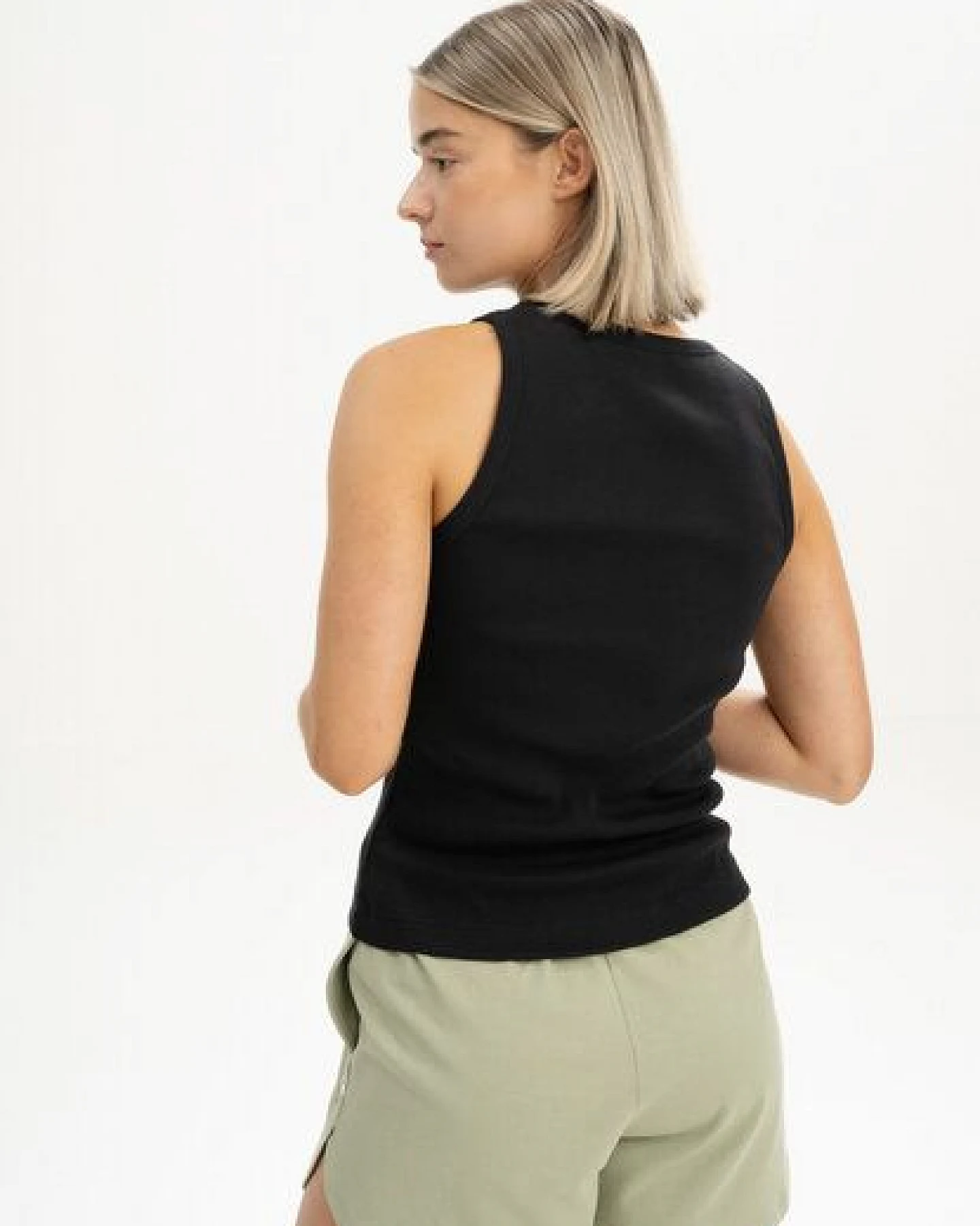 MELA Ripp Tanktop Style DRISNA aus 100% Bio-Baumwolle – Ansicht 2