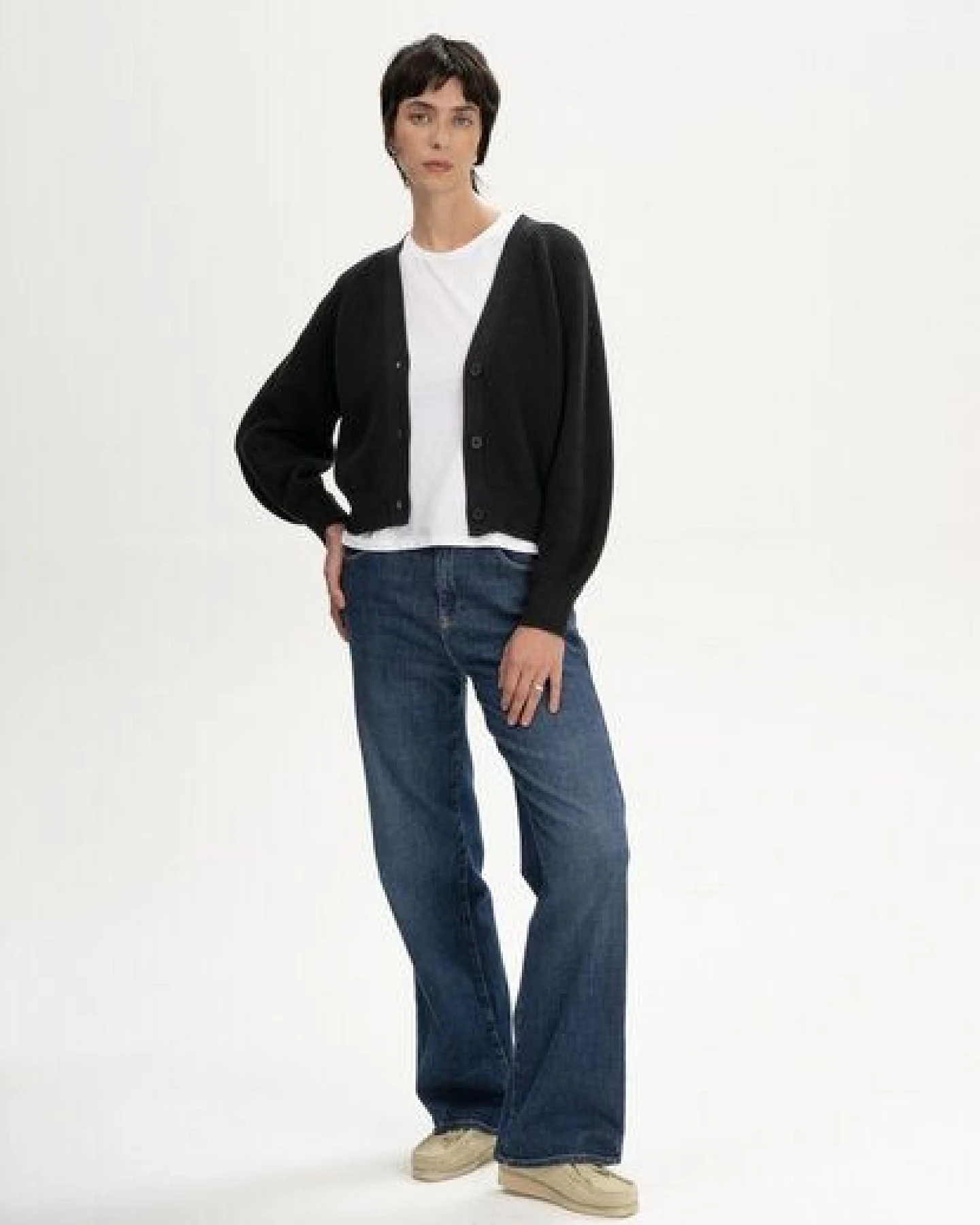 Rippstrick Cardigan Style BHUMA – Ansicht 4