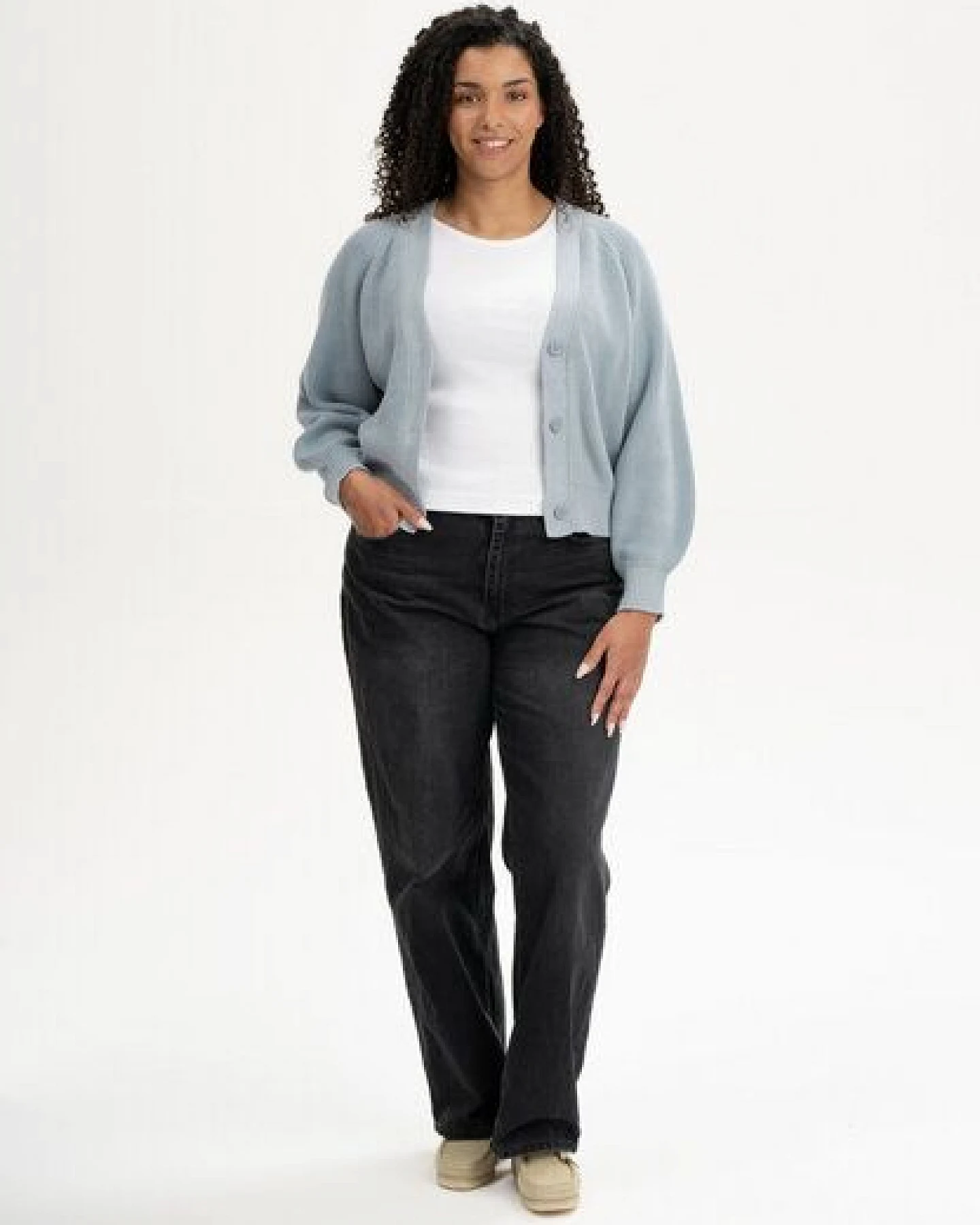 Rippstrick Cardigan Style BHUMA – Ansicht 4