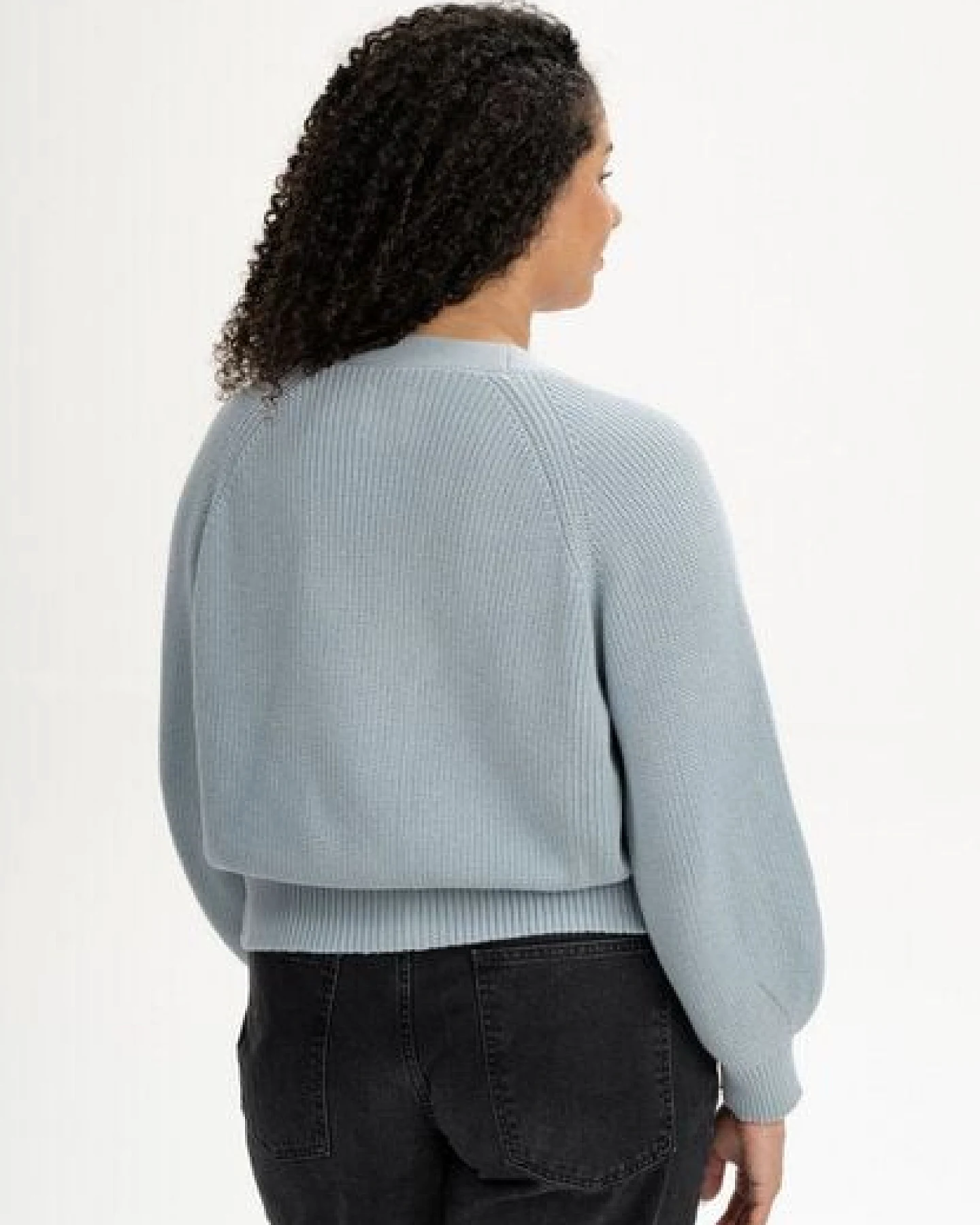 Rippstrick Cardigan Style BHUMA – Ansicht 3