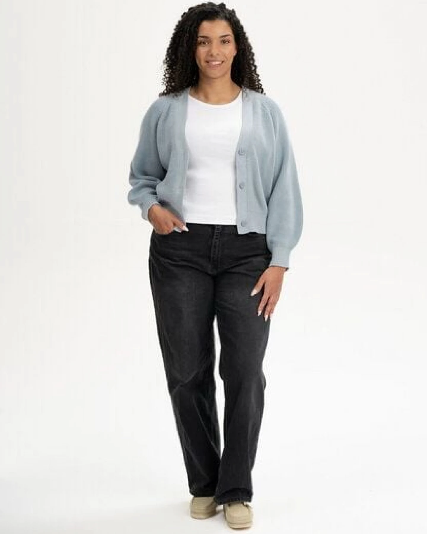 Rippstrick Cardigan Style BHUMA – Ansicht 4