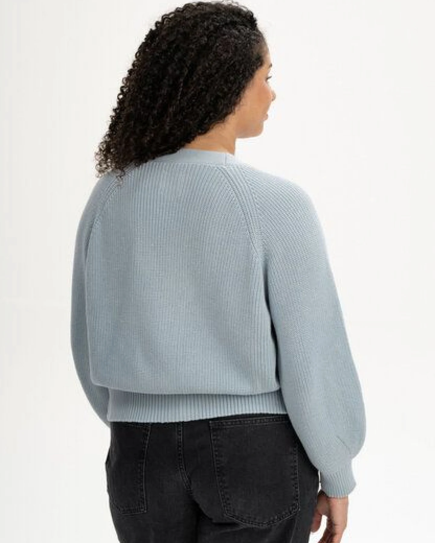 Rippstrick Cardigan Style BHUMA – Ansicht 3