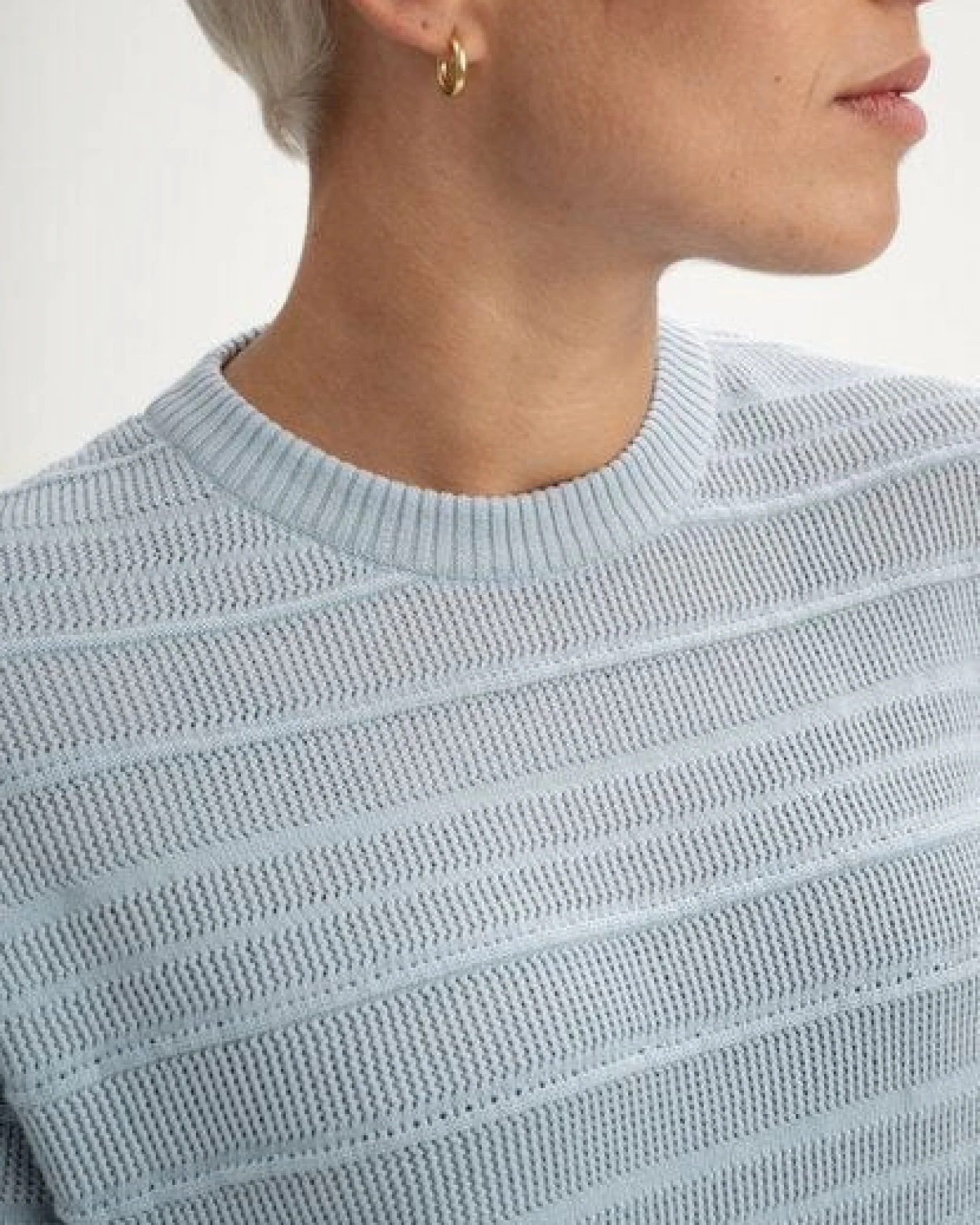 Strukturiertes Strick T-Shirt Style AROHI – Ansicht 4