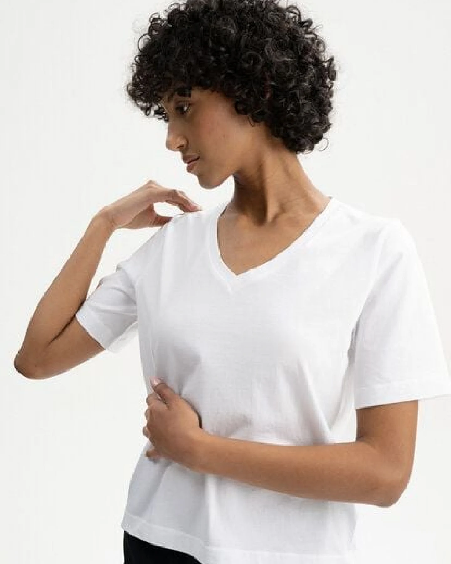 V-Neck T-Shirt Style ANKITA – Ansicht 4