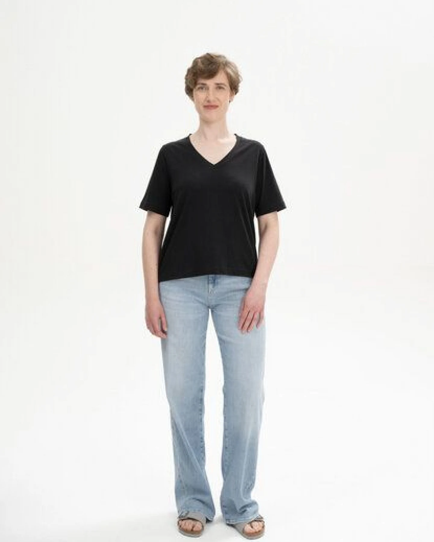 V-Neck T-Shirt Style ANKITA – Ansicht 2