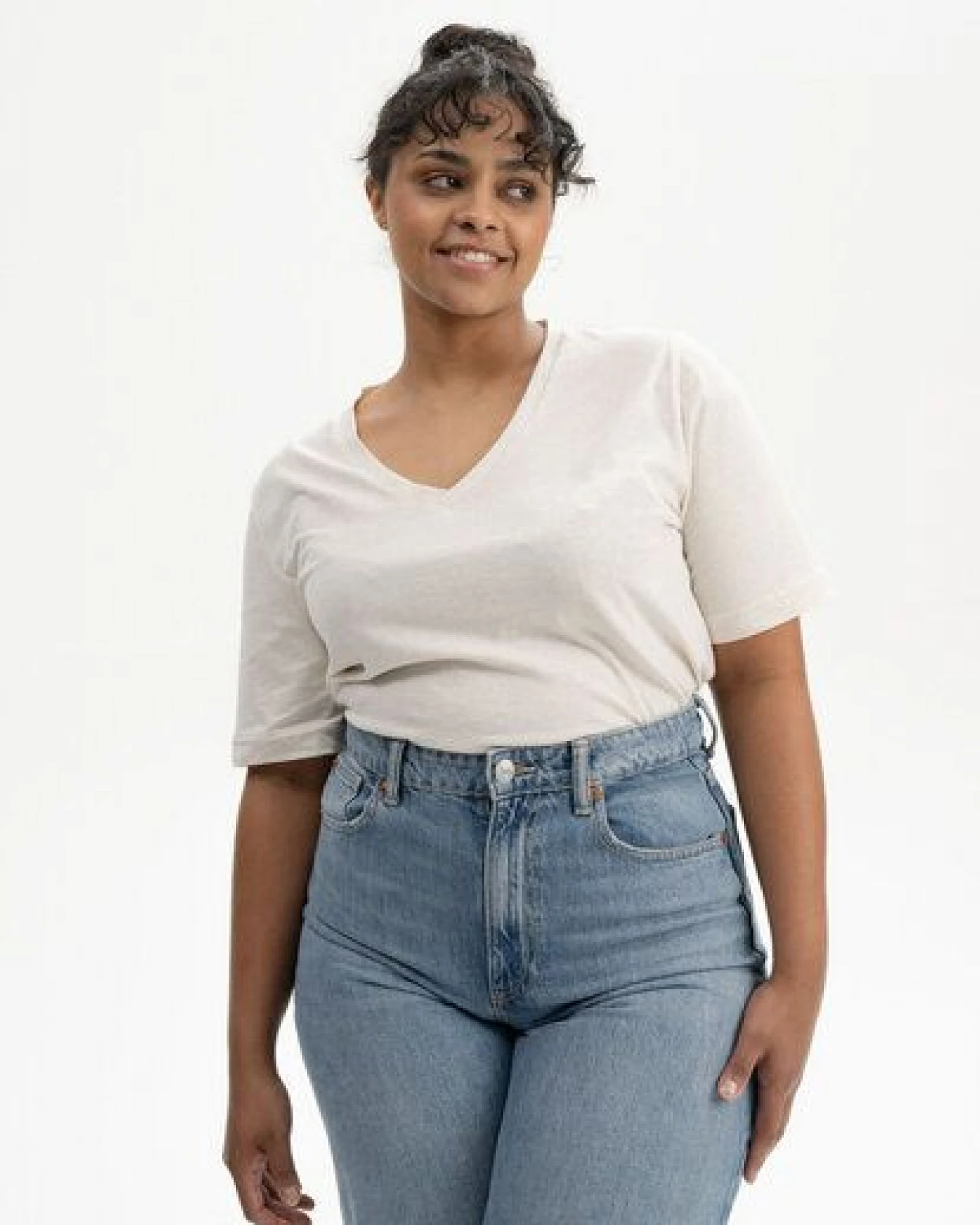 V-Neck T-Shirt Style ANKITA – Ansicht 2