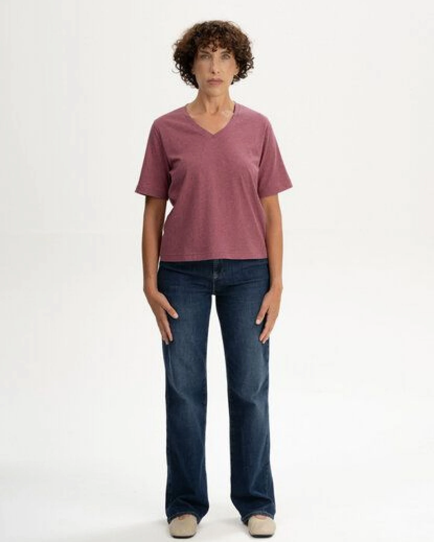 V-Neck T-Shirt Style ANKITA – Ansicht 3