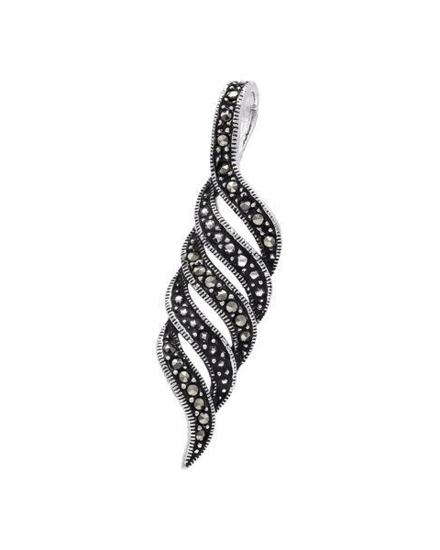 pakilia Kettenanhänger "Tornillo" inkl. Silberkette 45 cm – Ansicht 2