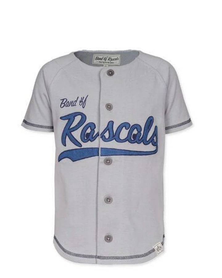Band of Rascals Baseball - Cooles Jungen Shirt Kurzarm aus 100% Bio-Baumwolle