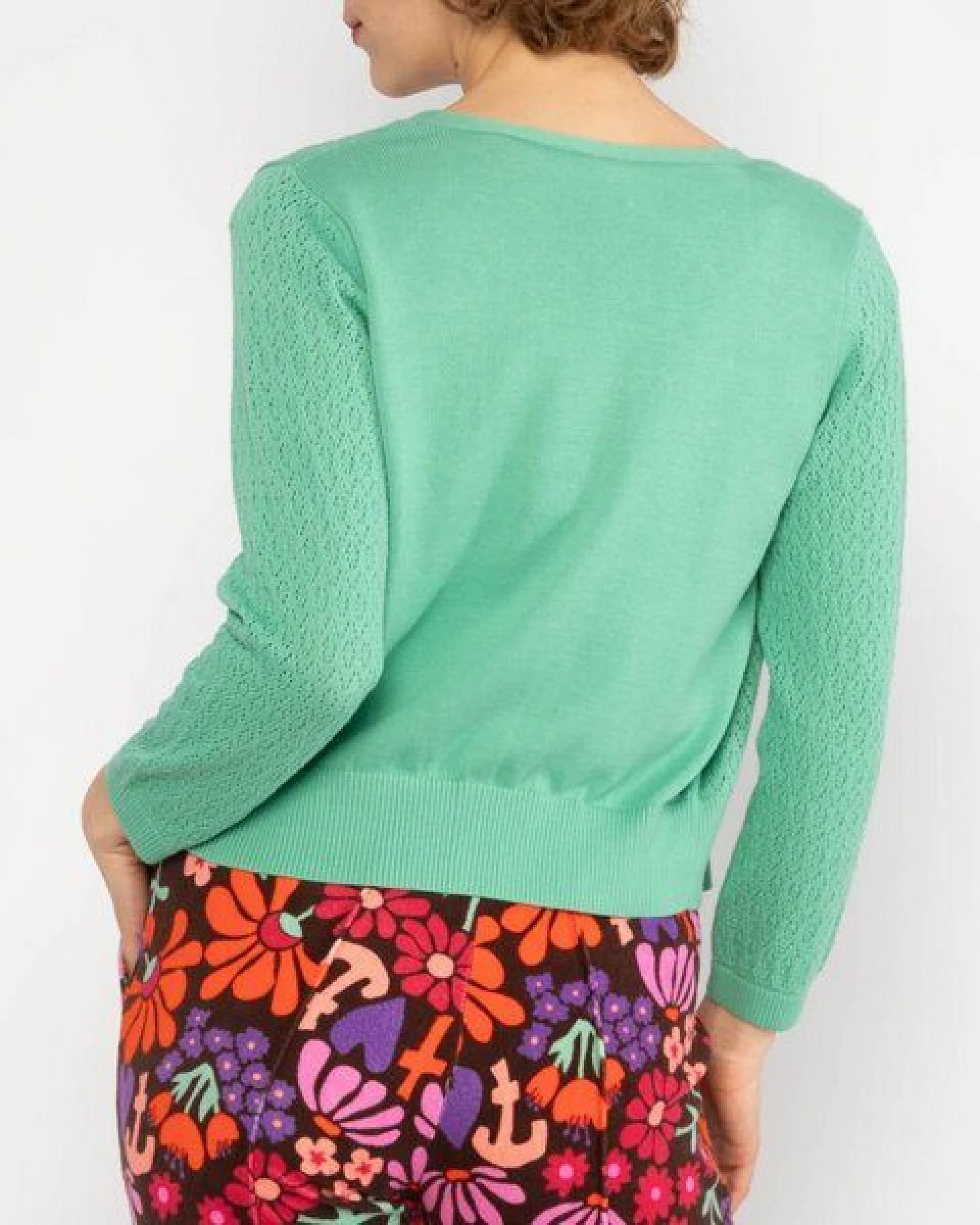 Blutsgeschwister Sweet Petite Cardigan - aus Bio-Baumwolle – Ansicht 2