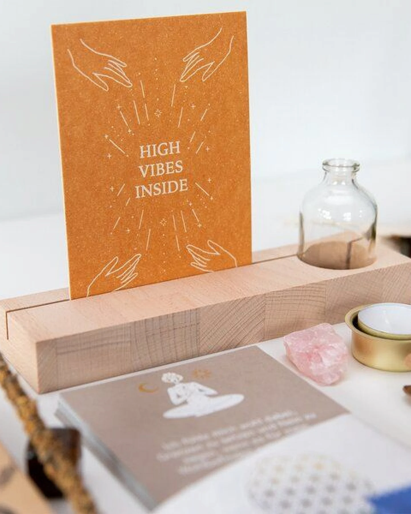 Divasya Achtsamkeitsmeditation: 3 Sets mit 20-Minuten-Kerzen & Affirmationen – Ansicht 2