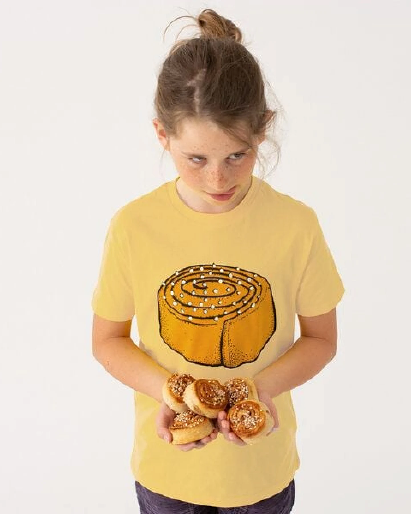 Cmig Kinder T-Shirt Zimtschnecke – Ansicht 3