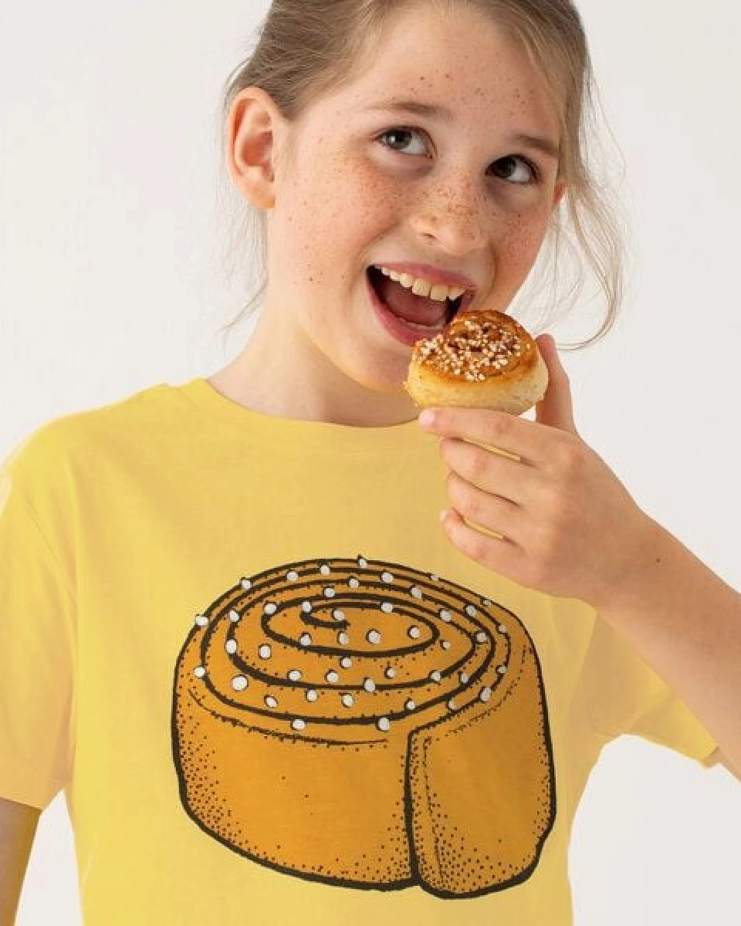 Cmig Kinder T-Shirt Zimtschnecke – Ansicht 2