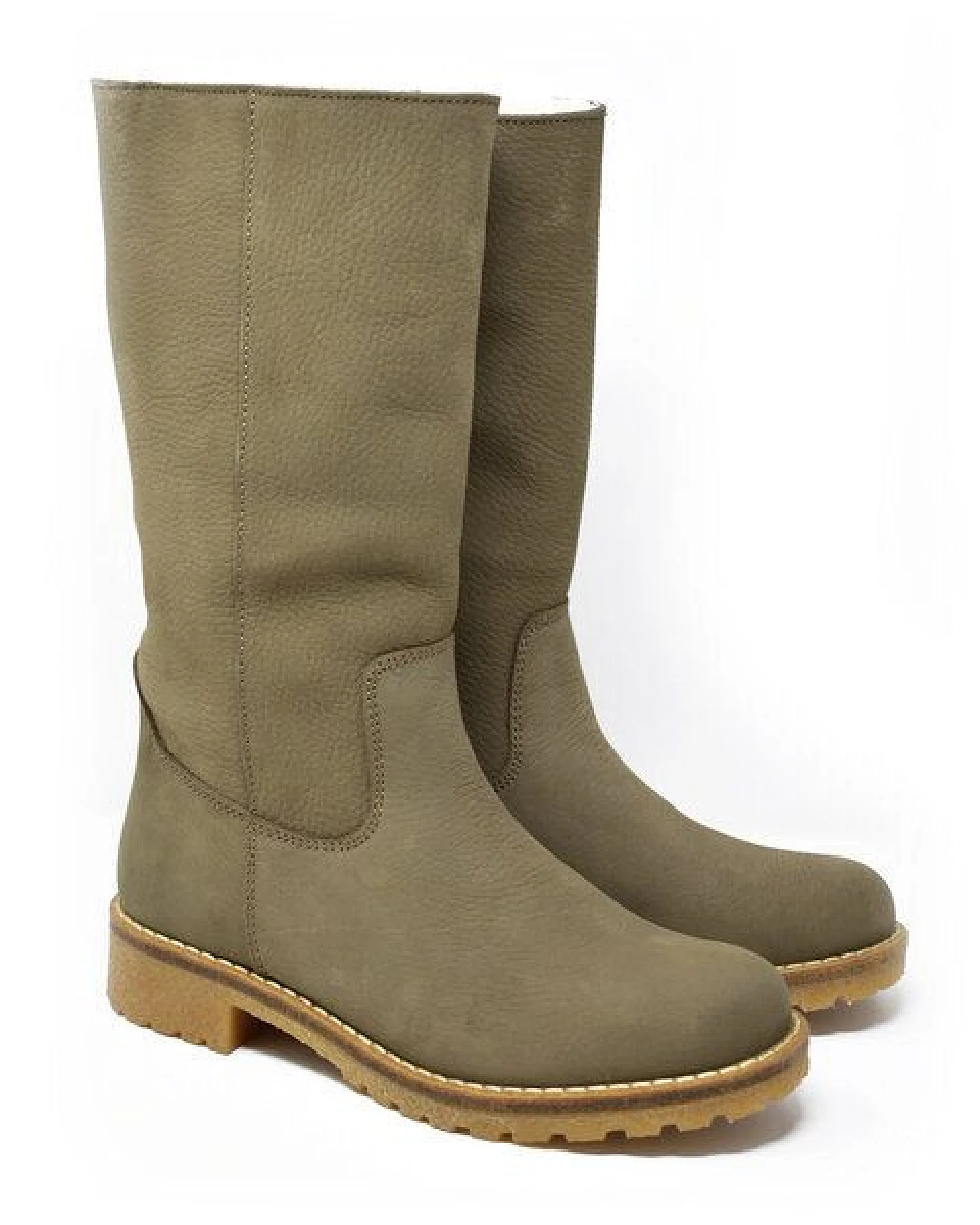 Grünbein Stiefel Iben Slim Fit Warmfutter khaki – Ansicht 2